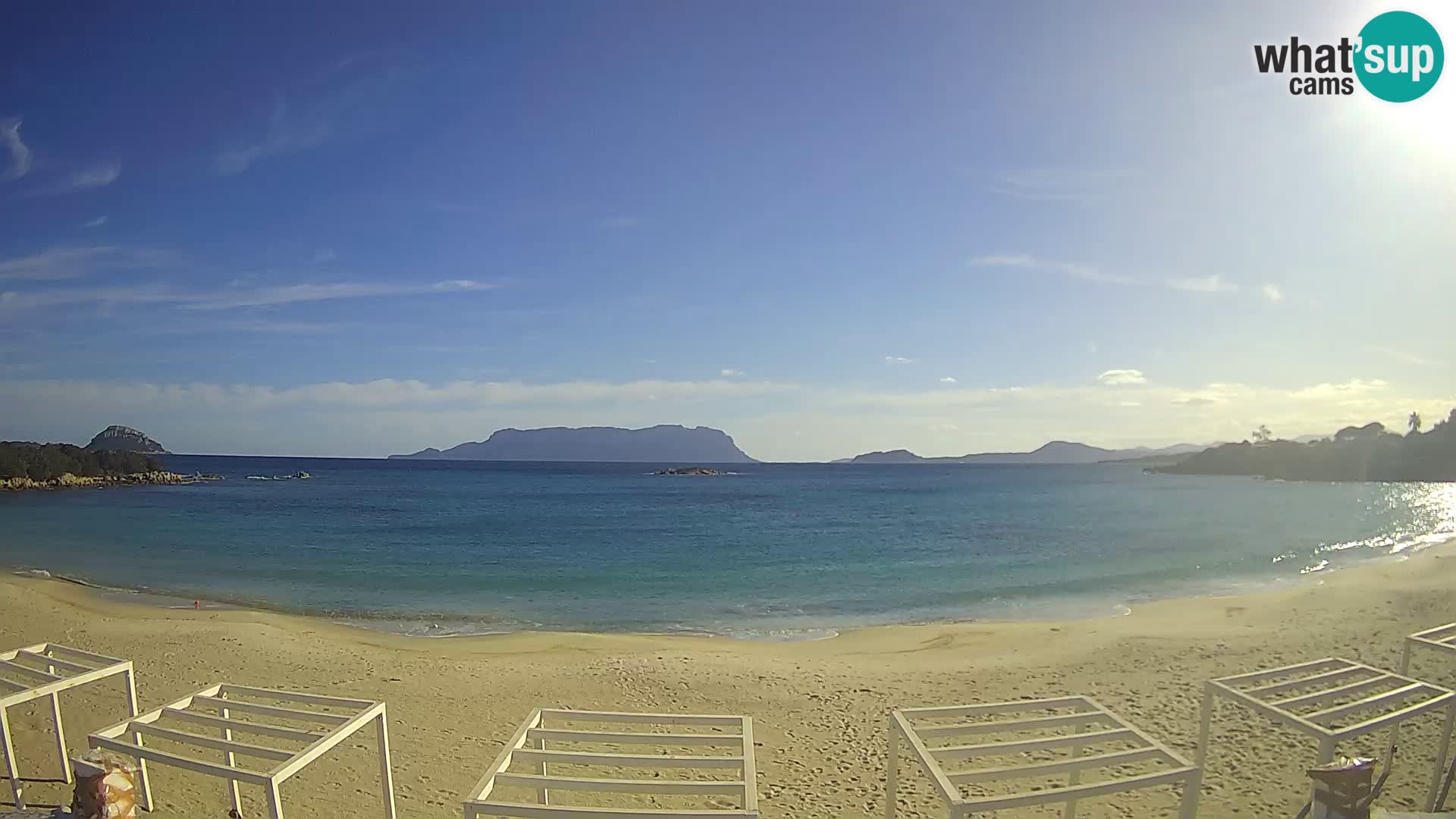 Cala Sassari Strand Live Webcam Golfo Aranci – Sardinien