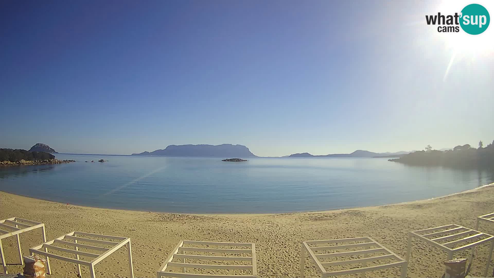 Live webcam spiaggia Cala Sassari beach – Golfo Aranci – Sardegna