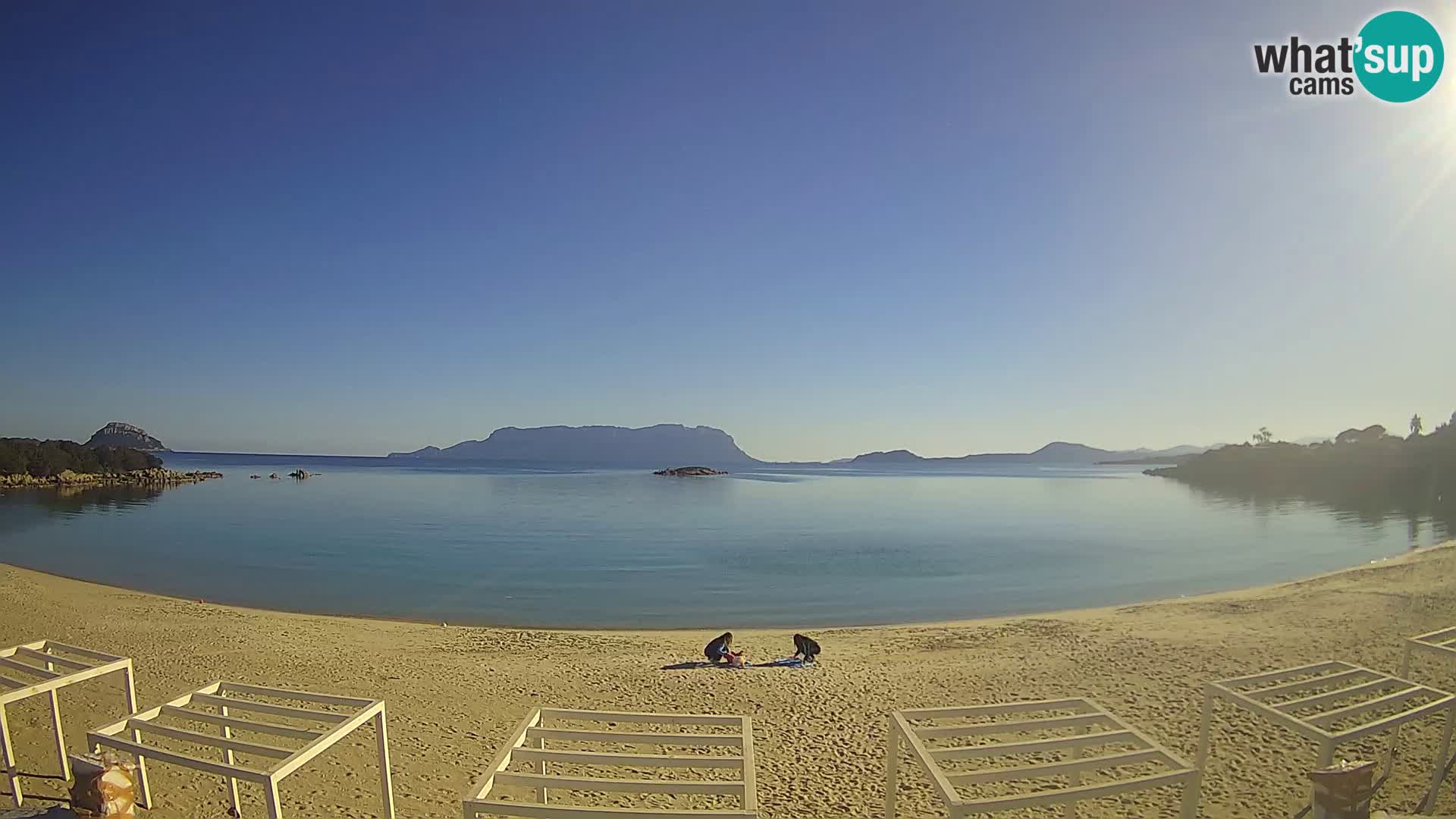 Live webcam spiaggia Cala Sassari beach – Golfo Aranci – Sardegna