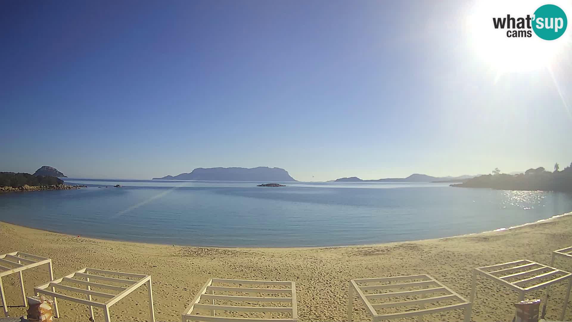 Live webcam spiaggia Cala Sassari beach – Golfo Aranci – Sardegna