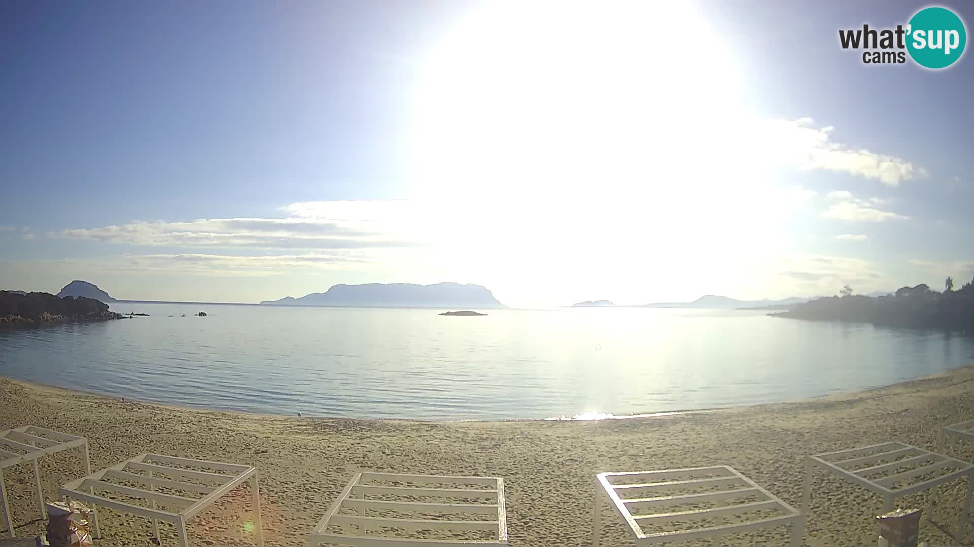 Webcam en vivo playa Cala Sassari – Golfo Aranci – Cerdeña