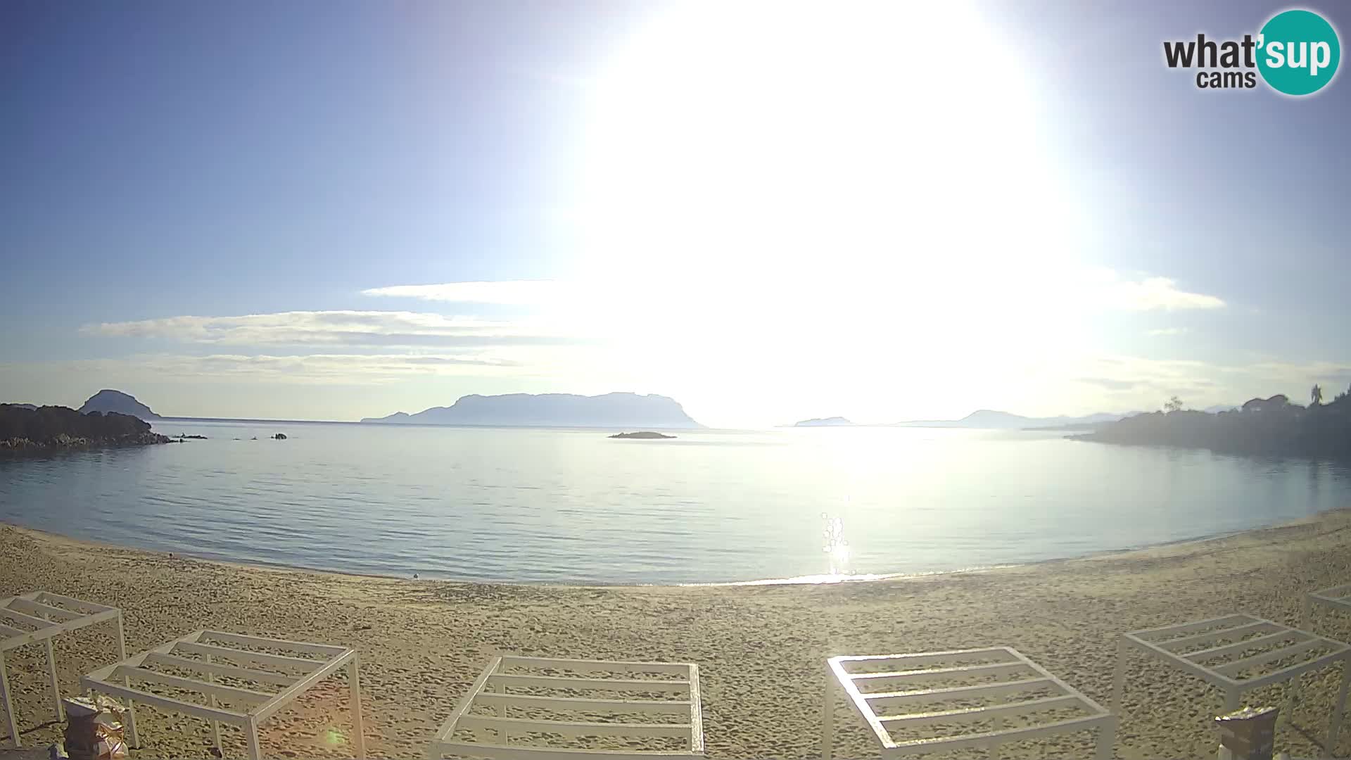 Cala Sassari Strand Live Webcam Golfo Aranci – Sardinien