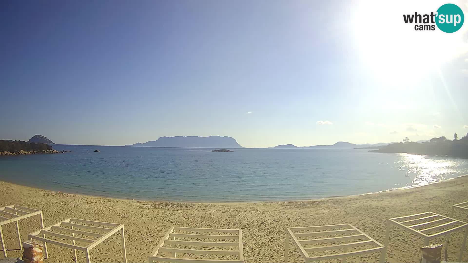 Live webcam spiaggia Cala Sassari beach – Golfo Aranci – Sardegna