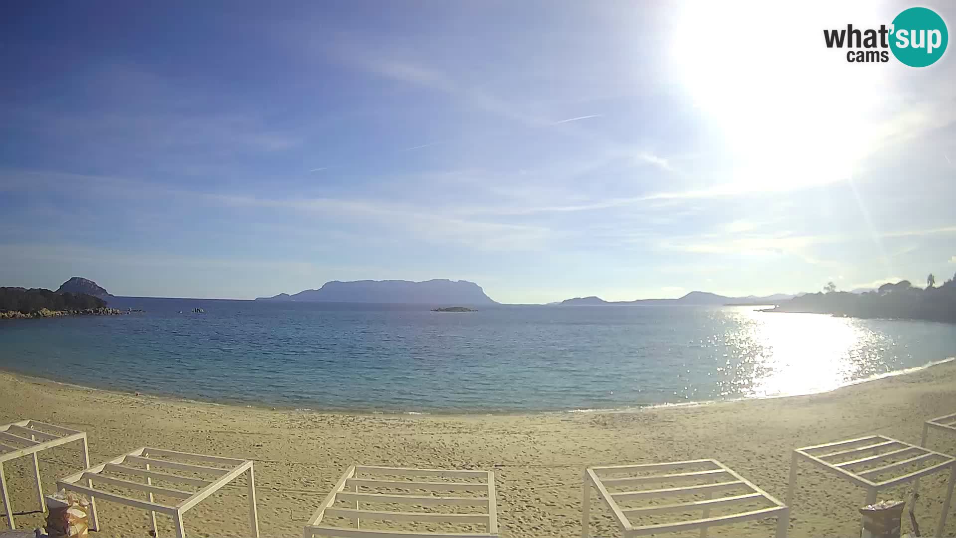 Live webcam spiaggia Cala Sassari beach – Golfo Aranci – Sardegna