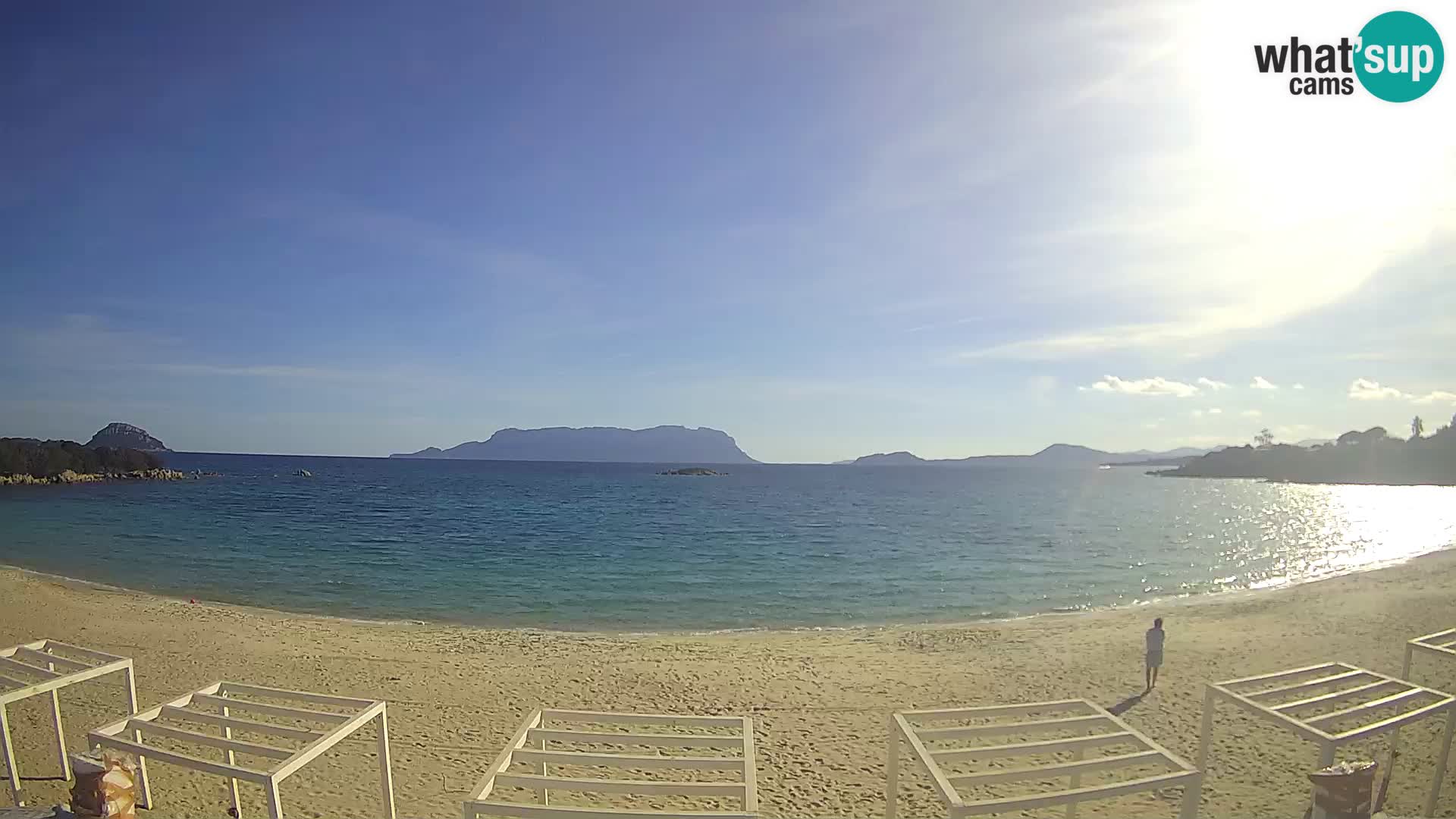 Cala Sassari Strand Live Webcam Golfo Aranci – Sardinien