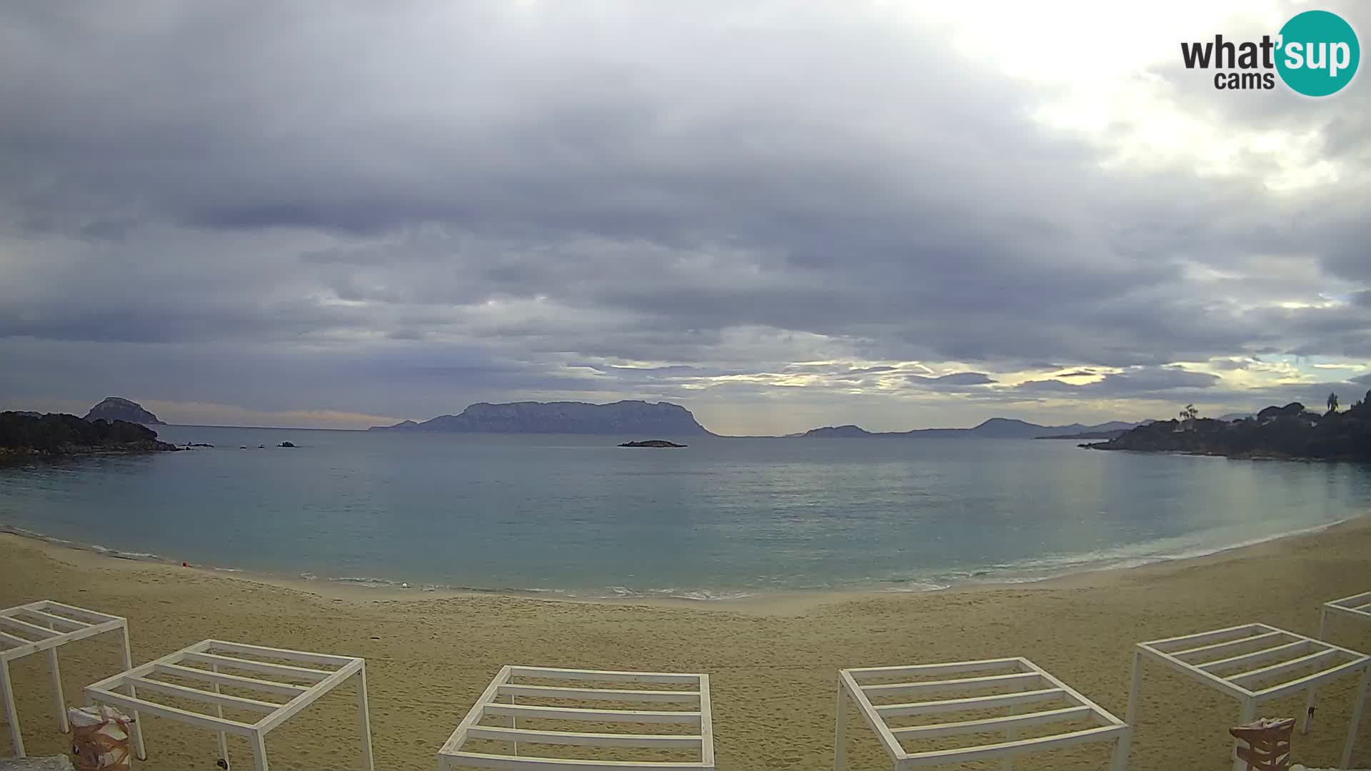 Cala Sassari Strand Live Webcam Golfo Aranci – Sardinien