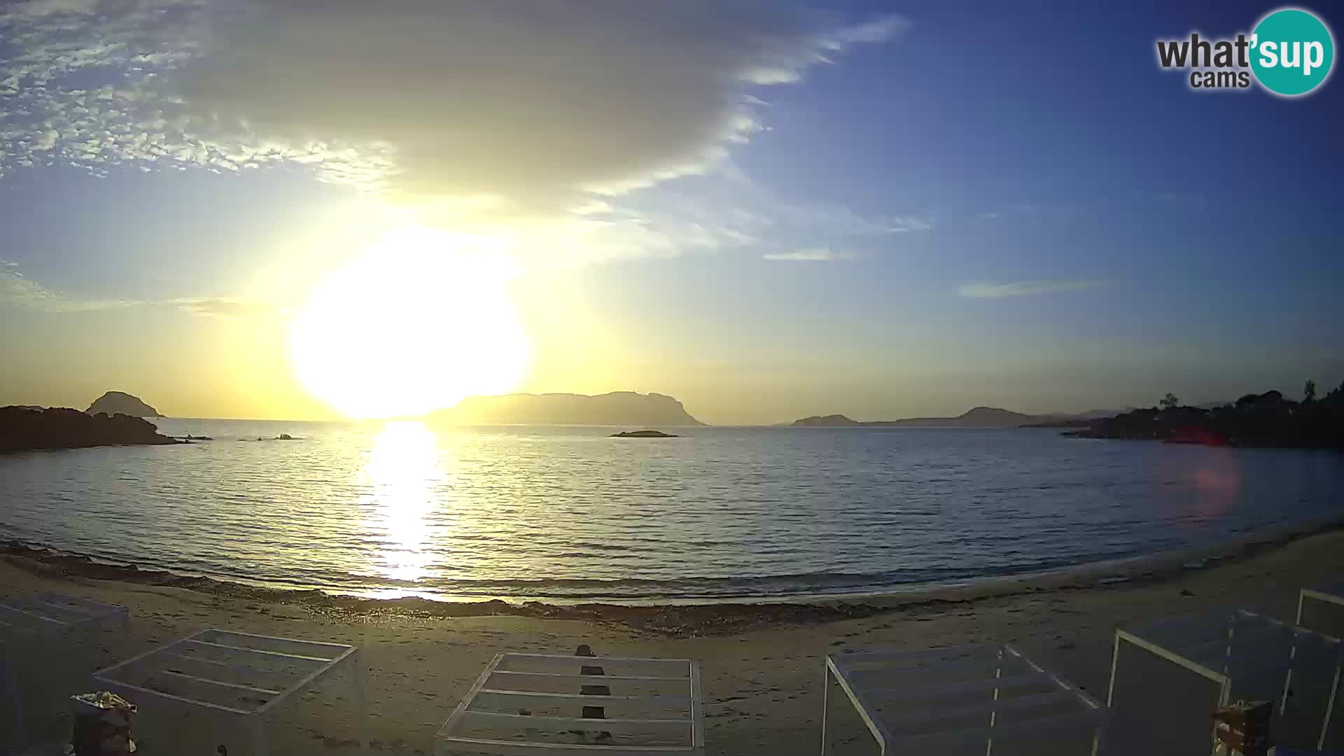 Live webcam spiaggia Cala Sassari beach – Golfo Aranci – Sardegna