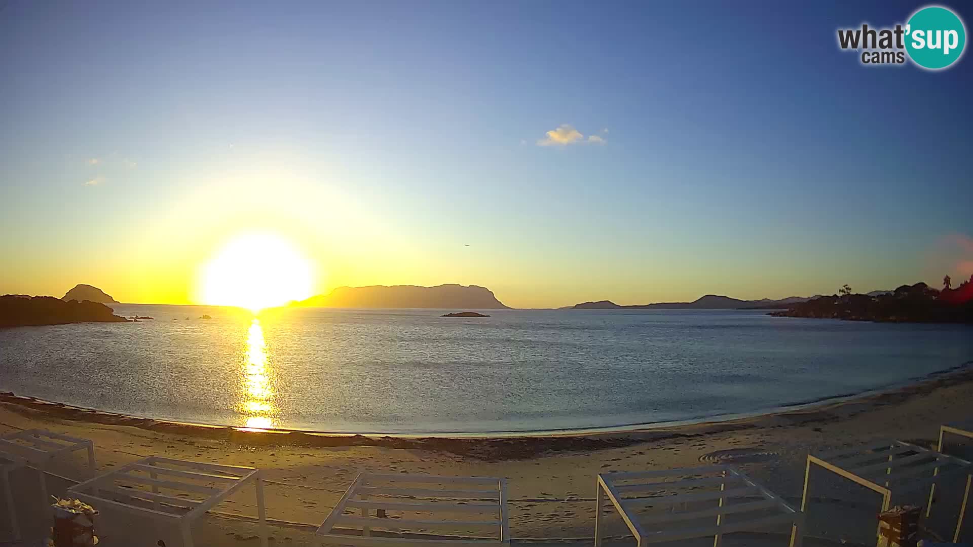 Live webcam spiaggia Cala Sassari beach – Golfo Aranci – Sardegna