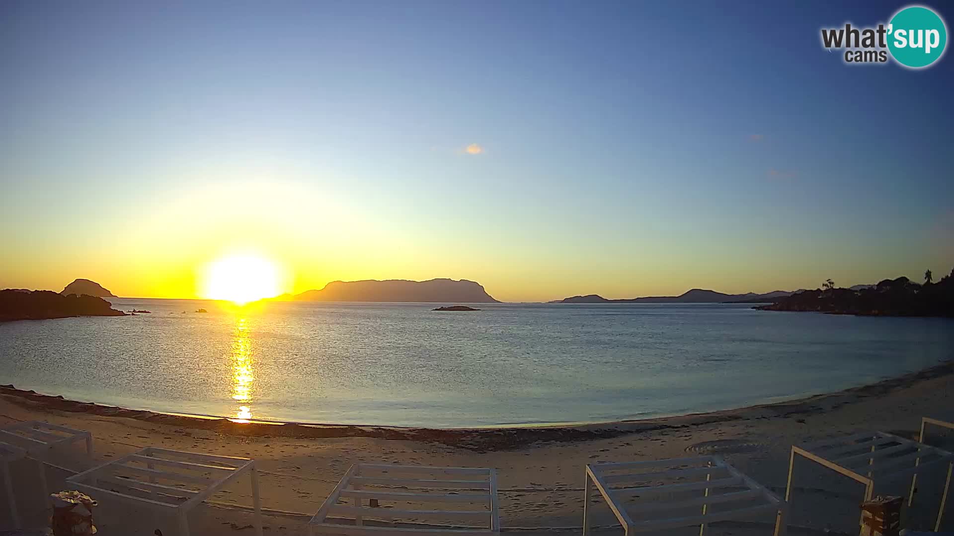 Live webcam spiaggia Cala Sassari beach – Golfo Aranci – Sardegna