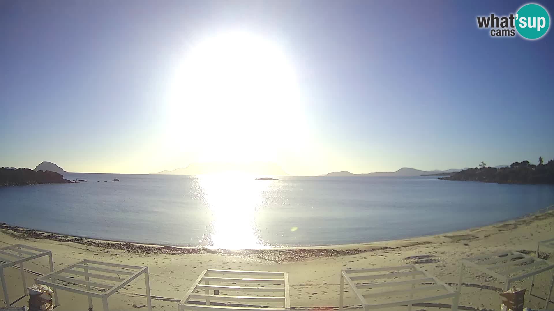 Webcam en vivo playa Cala Sassari – Golfo Aranci – Cerdeña