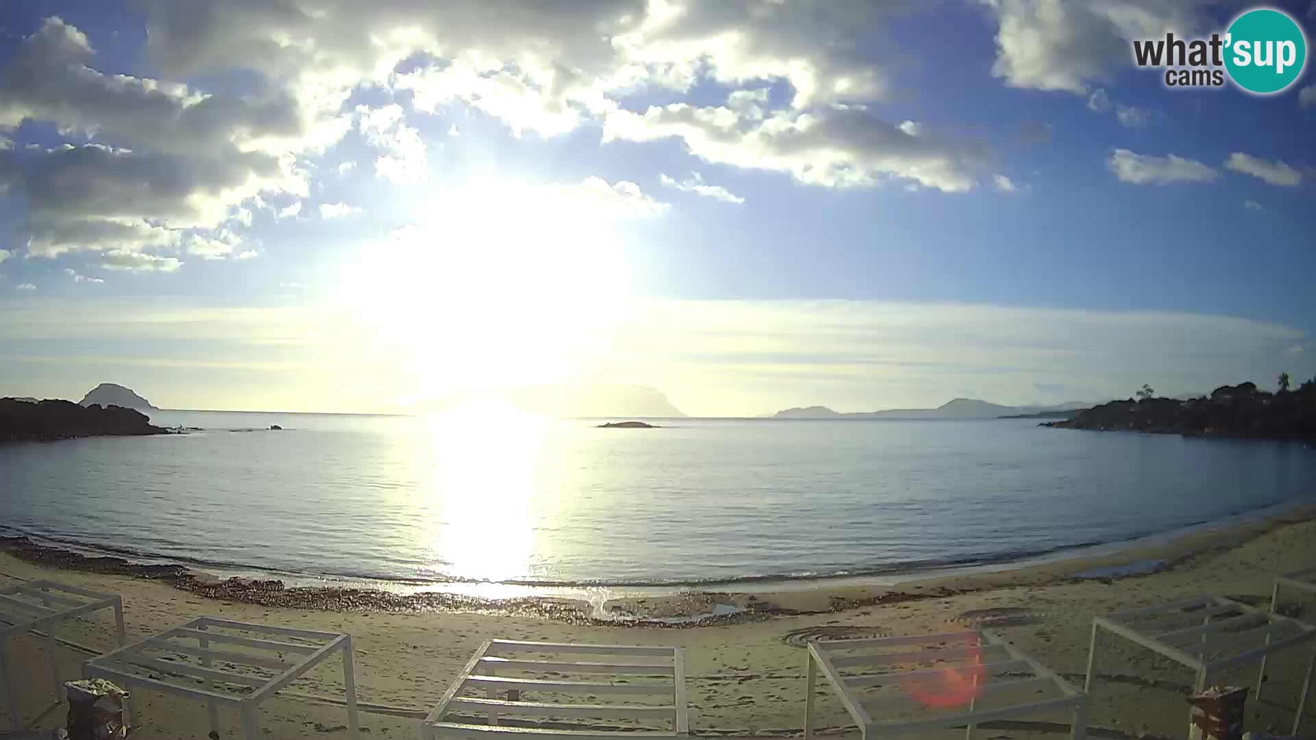 Webcam en vivo playa Cala Sassari – Golfo Aranci – Cerdeña