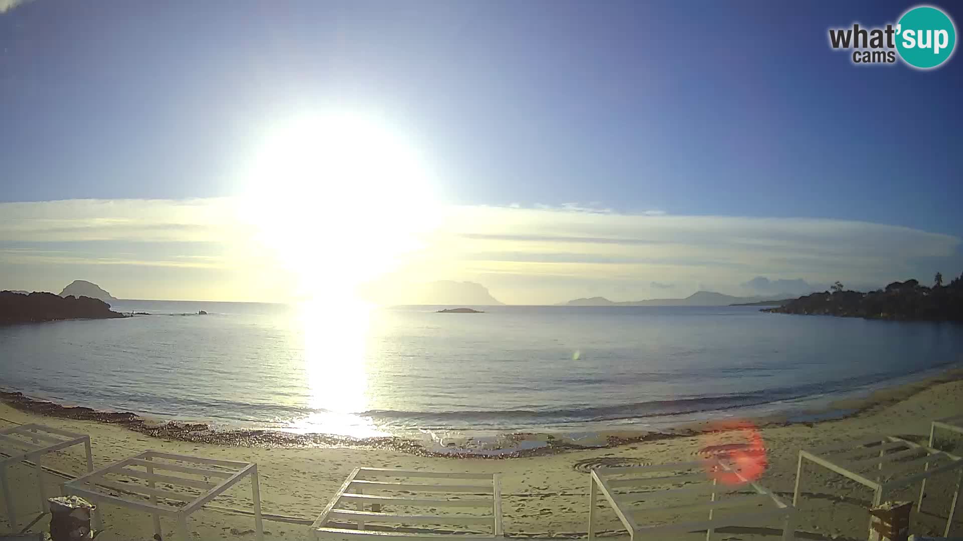 Cala Sassari Strand Live Webcam Golfo Aranci – Sardinien