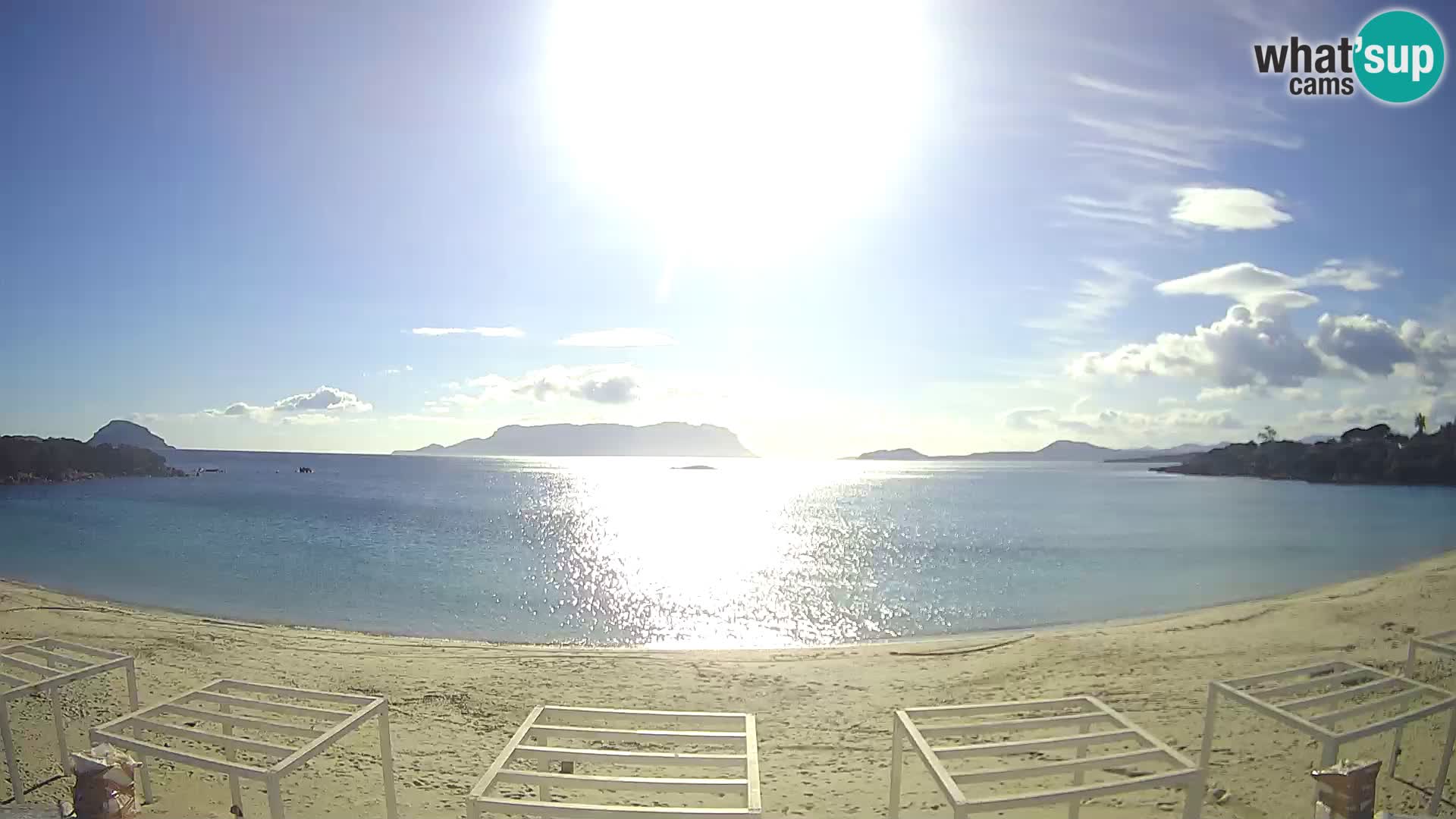 Webcam en vivo playa Cala Sassari – Golfo Aranci – Cerdeña