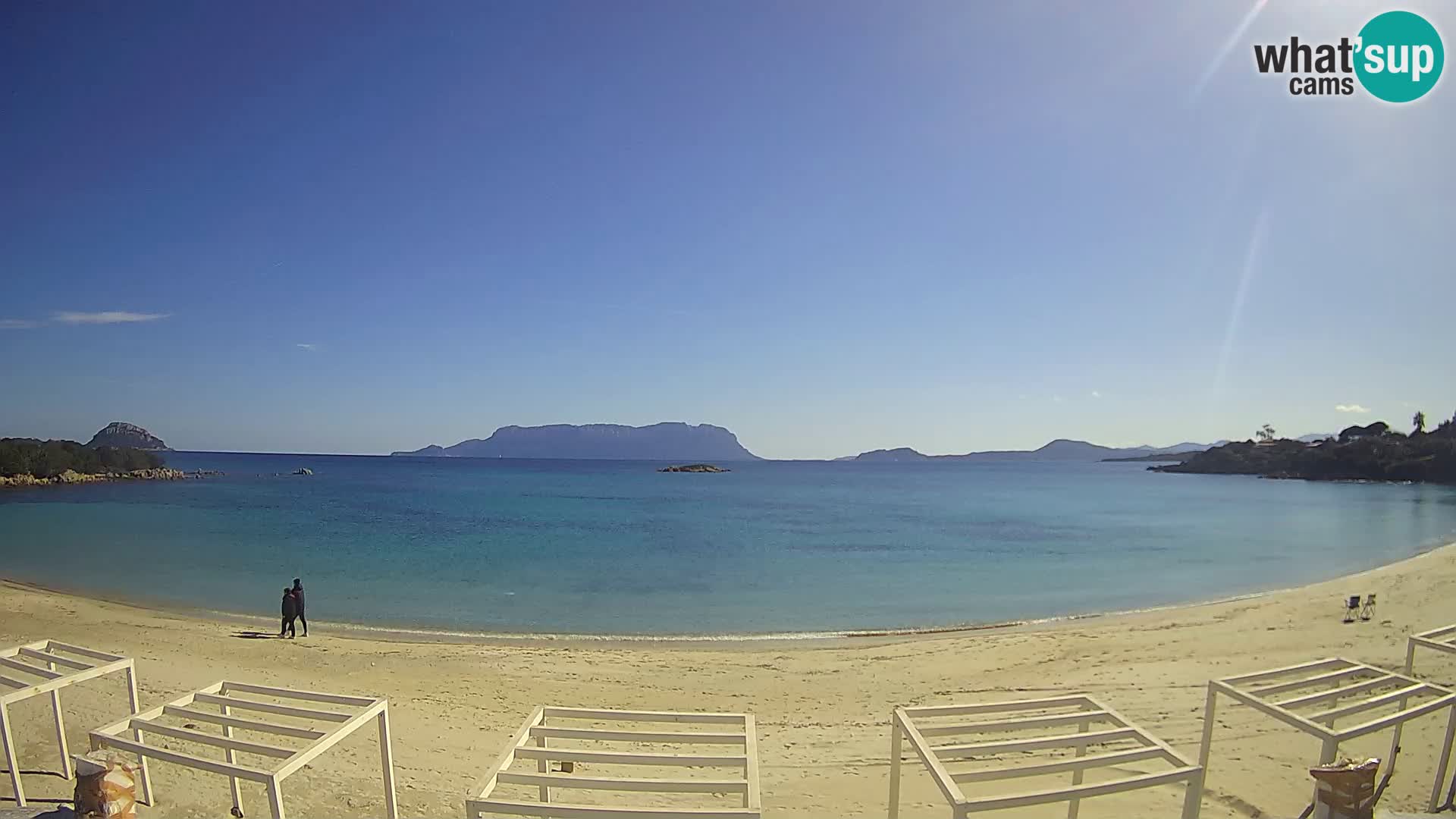 Live webcam spiaggia Cala Sassari beach – Golfo Aranci – Sardegna