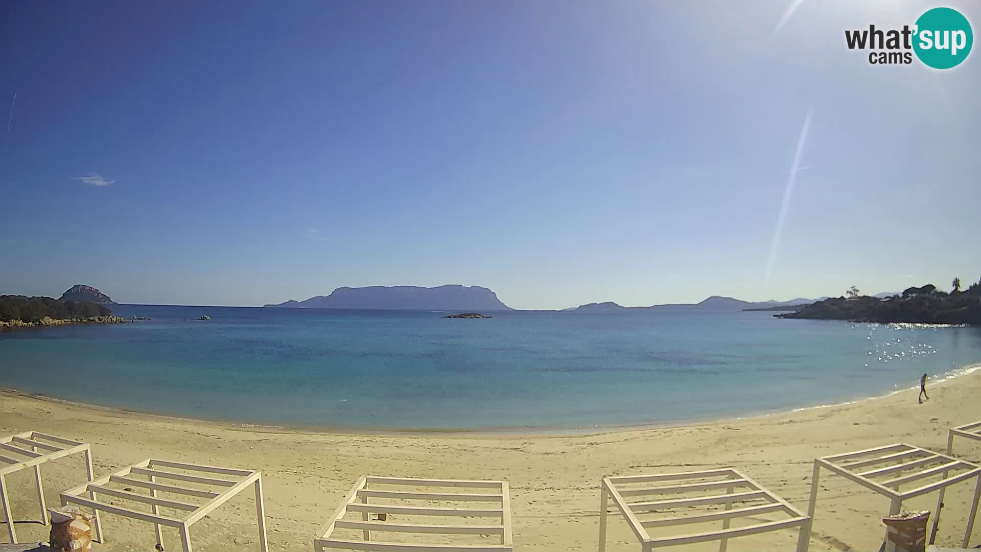 Live webcam spiaggia Cala Sassari beach – Golfo Aranci – Sardegna