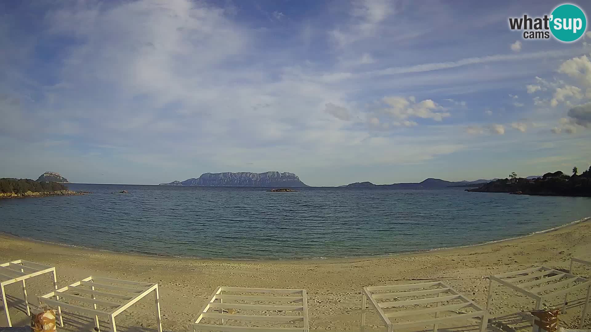 Live webcam spiaggia Cala Sassari beach – Golfo Aranci – Sardegna