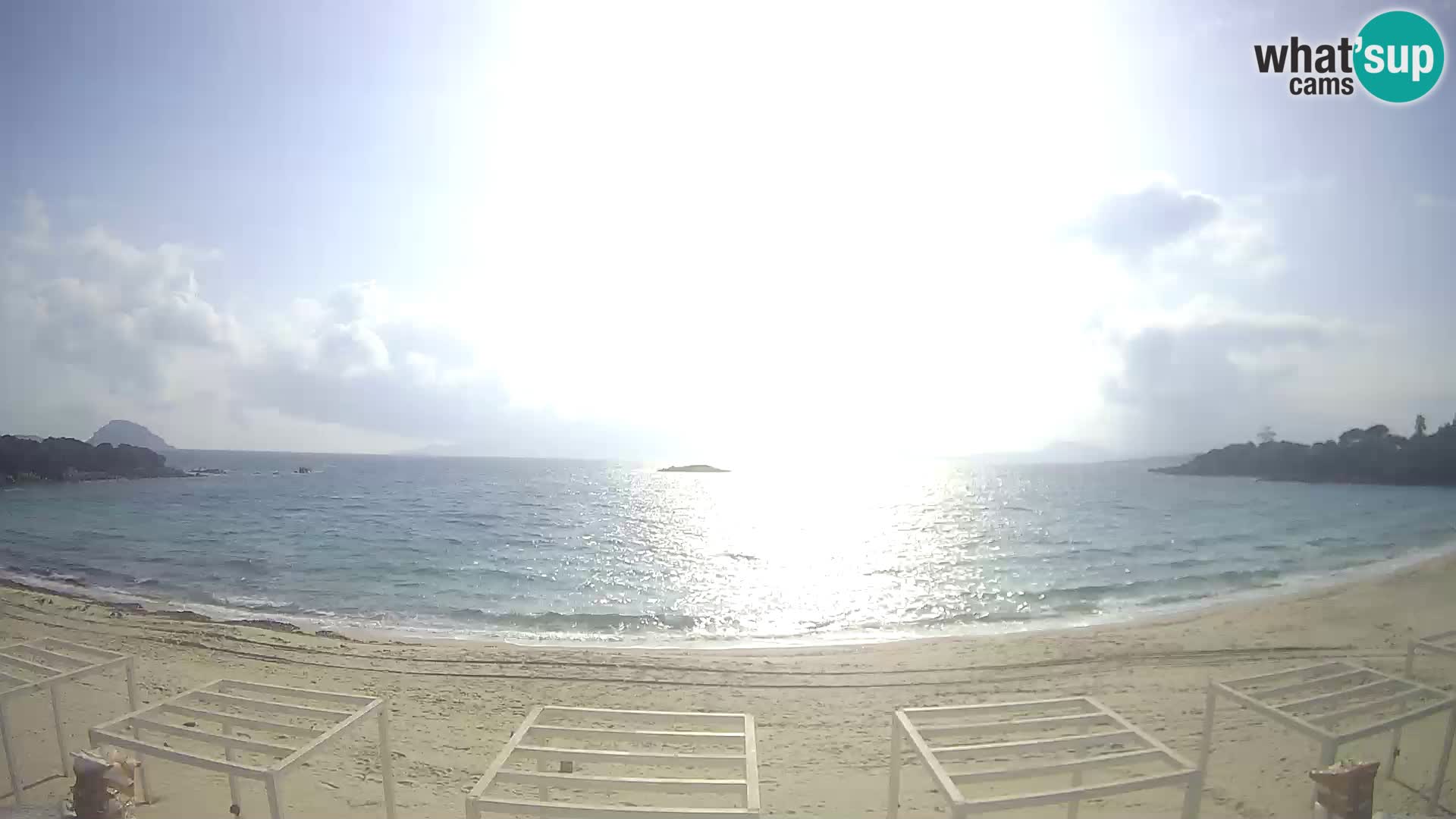 Live webcam spiaggia Cala Sassari beach – Golfo Aranci – Sardegna