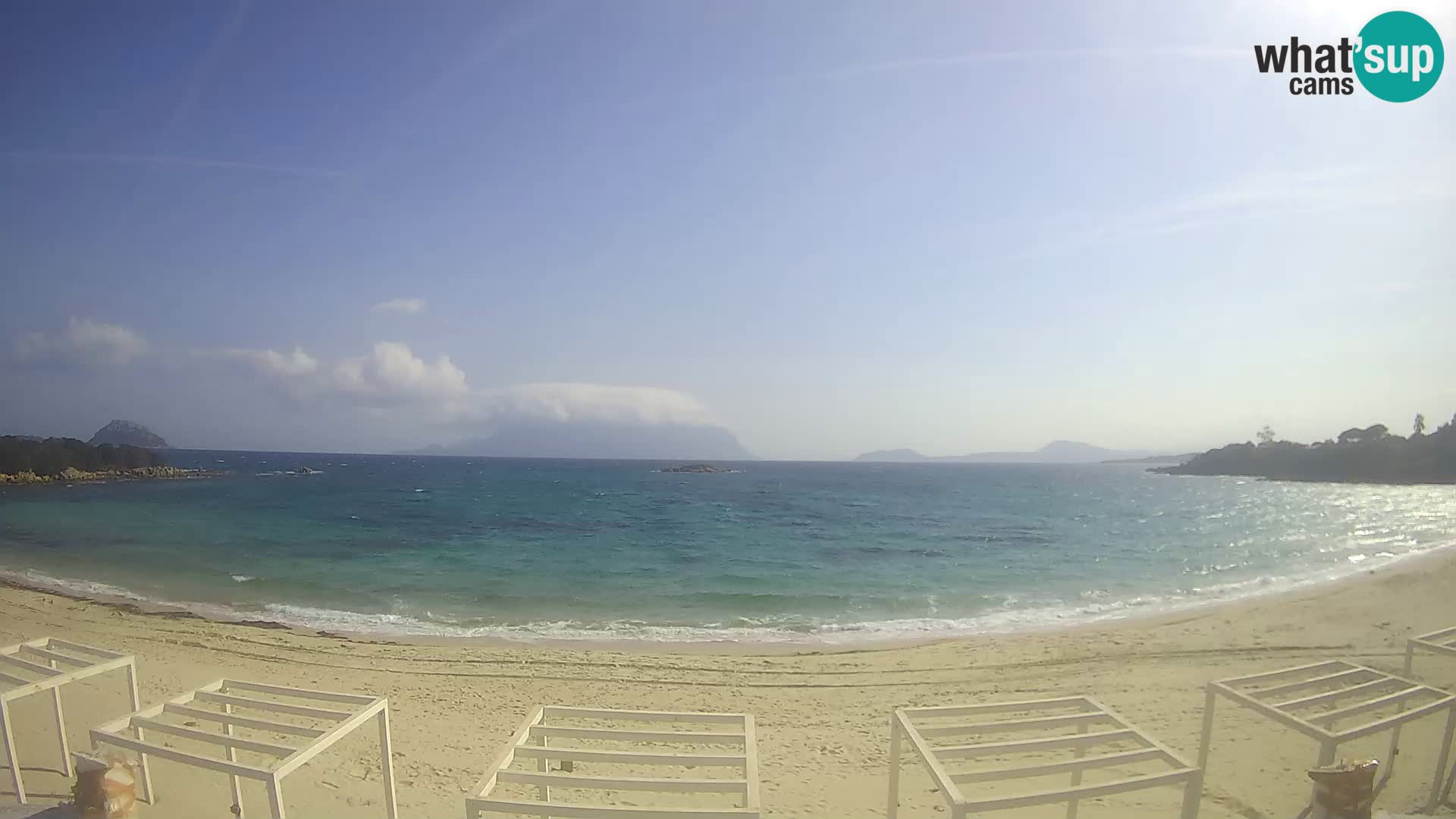 Cala Sassari Strand Live Webcam Golfo Aranci – Sardinien