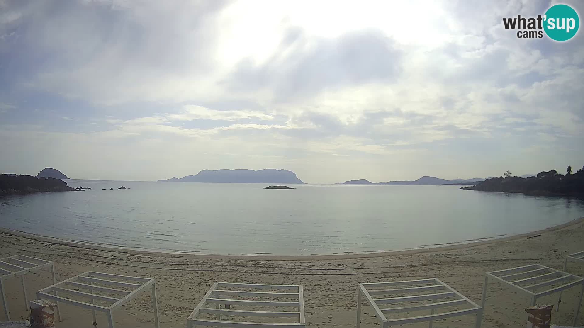 Cala Sassari Strand Live Webcam Golfo Aranci – Sardinien