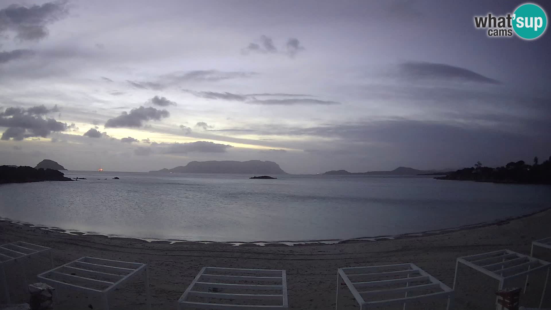 Webcam en vivo playa Cala Sassari – Golfo Aranci – Cerdeña