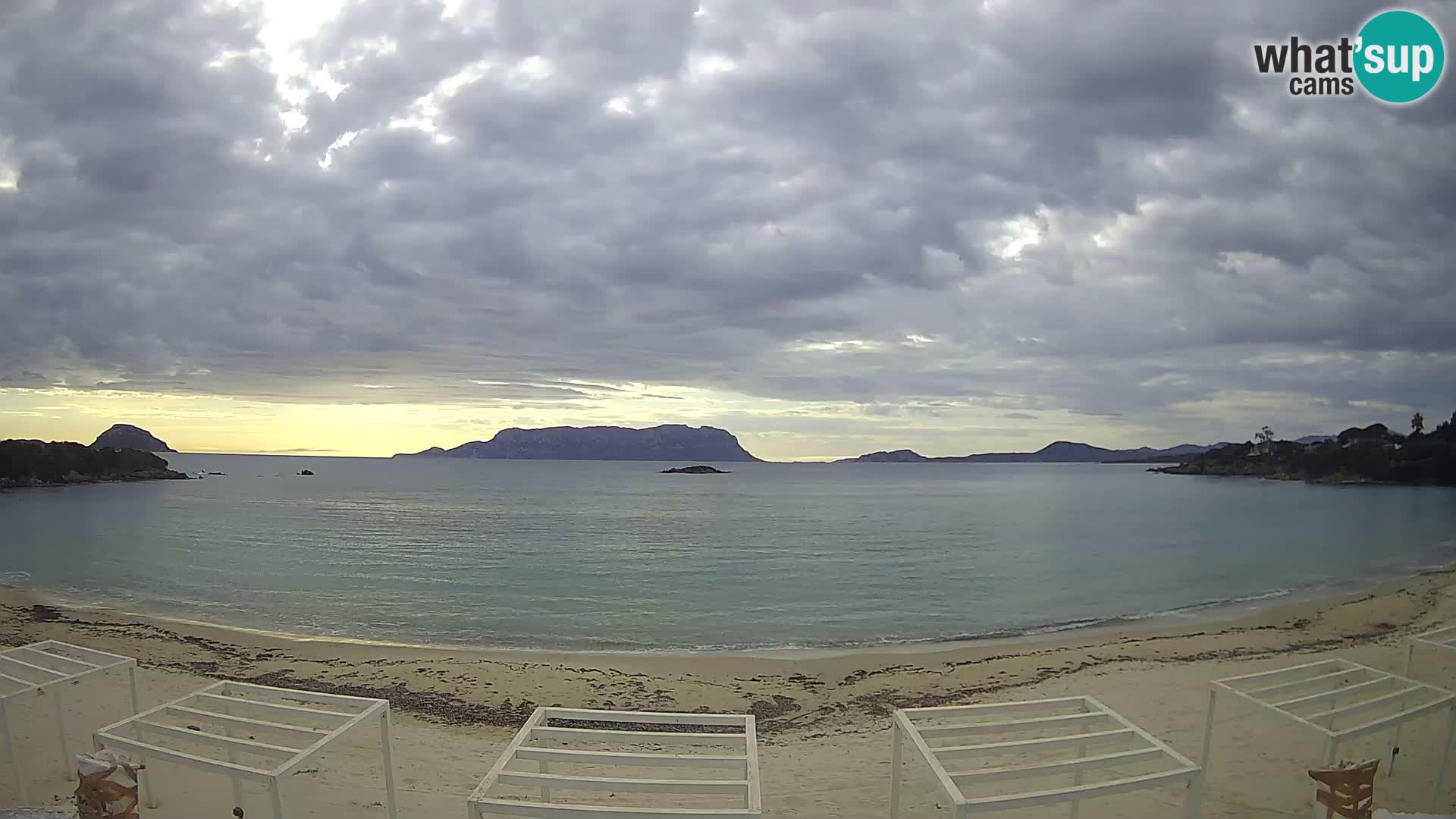 Cala Sassari Strand Live Webcam Golfo Aranci – Sardinien