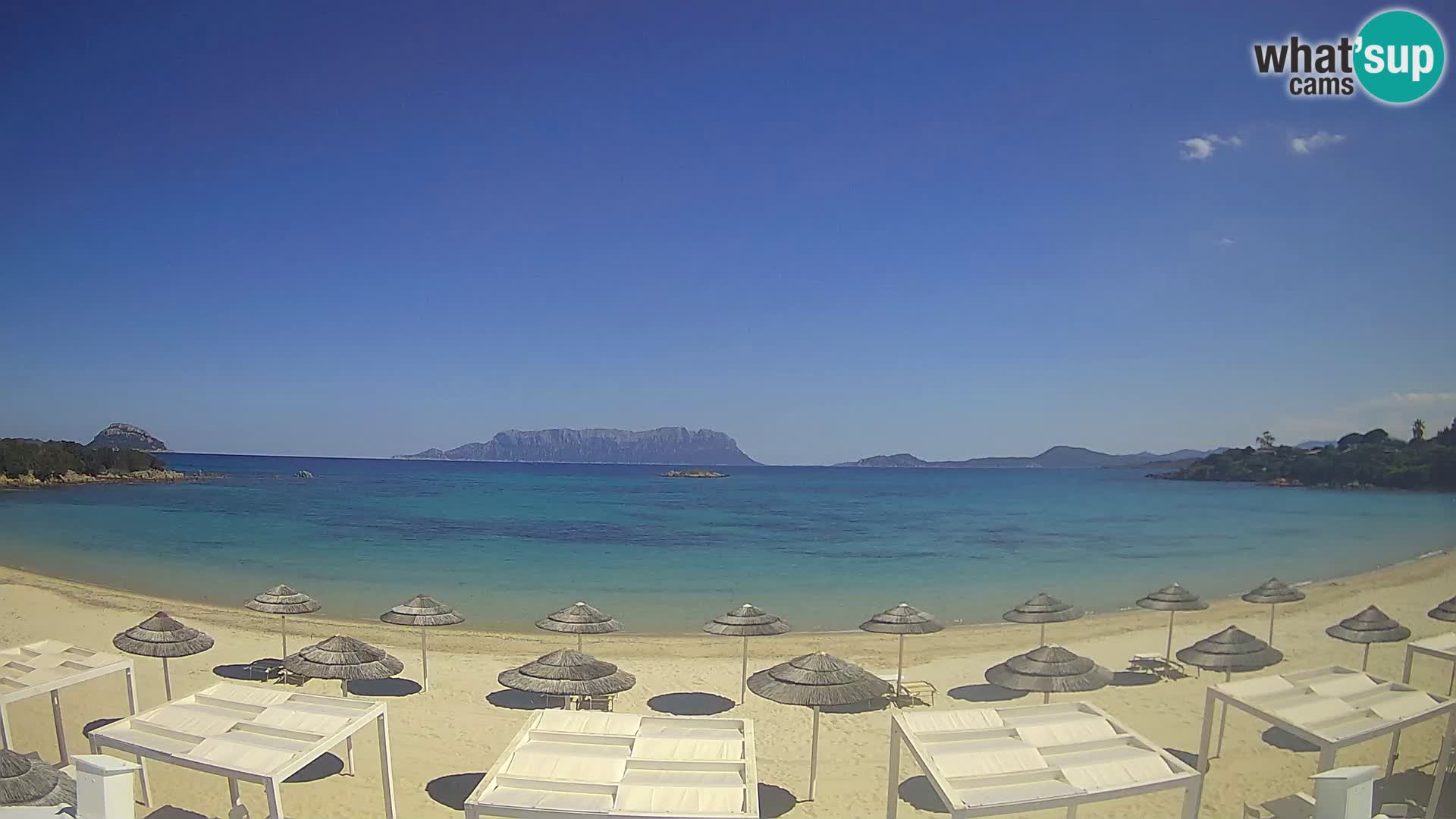 Live webcam spiaggia Cala Sassari beach – Golfo Aranci – Sardegna