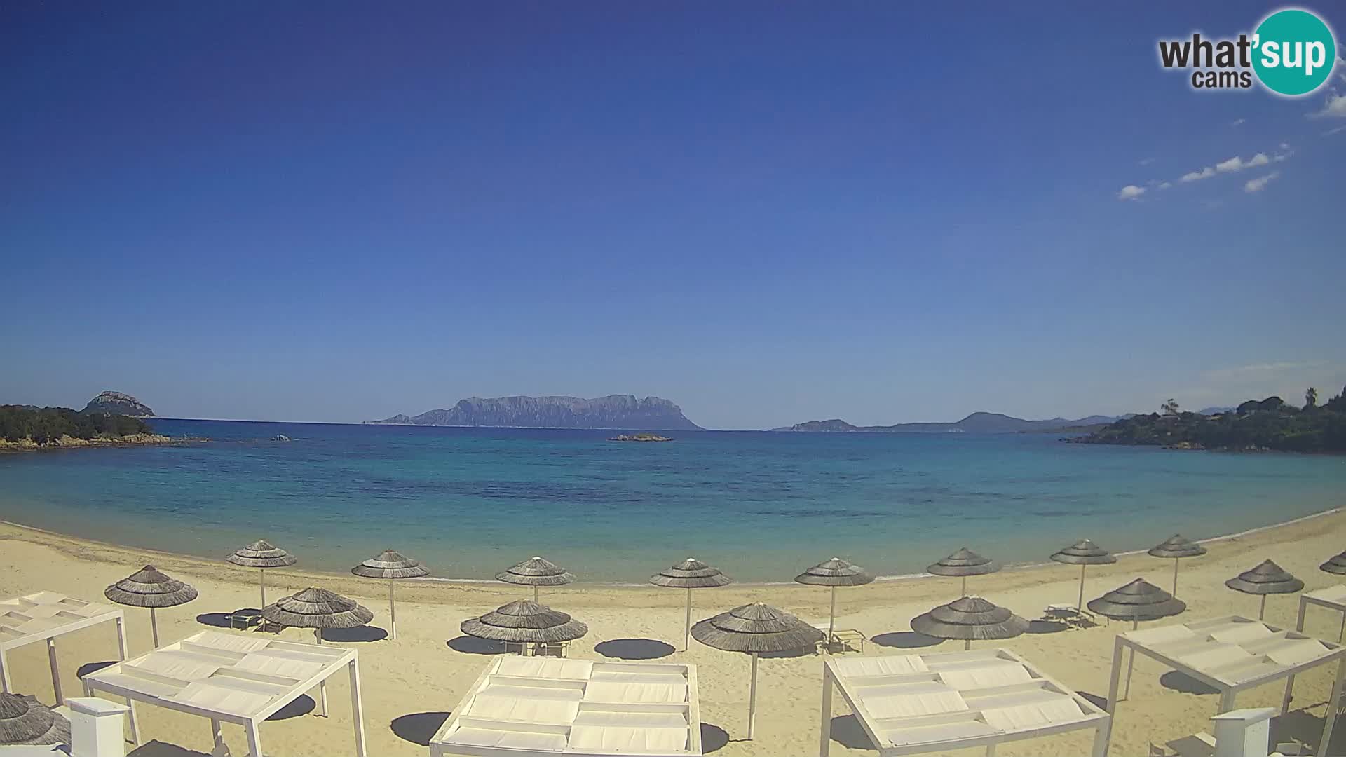 Cala Sassari Strand Live Webcam Golfo Aranci – Sardinien
