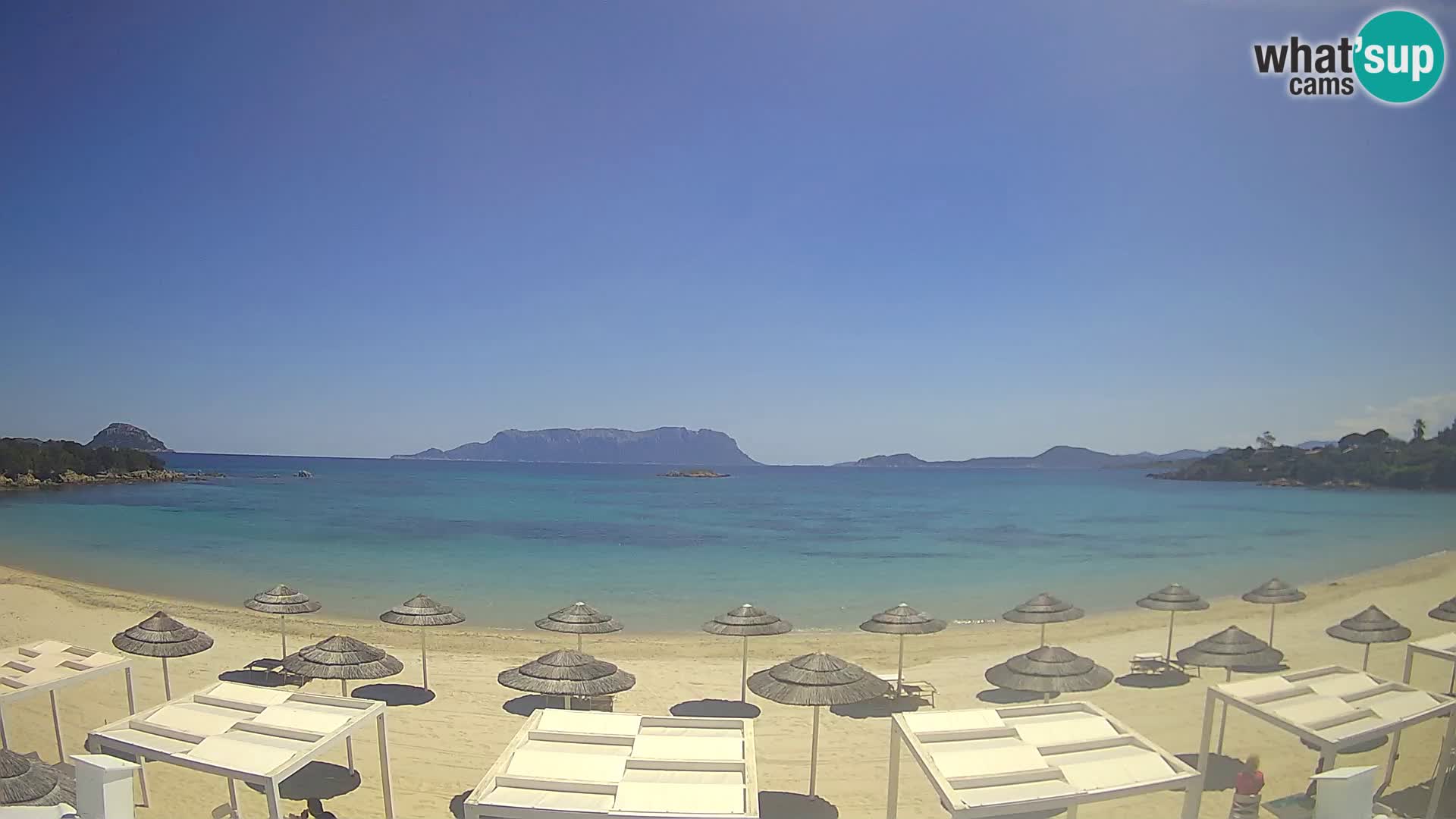 Live webcam spiaggia Cala Sassari beach – Golfo Aranci – Sardegna