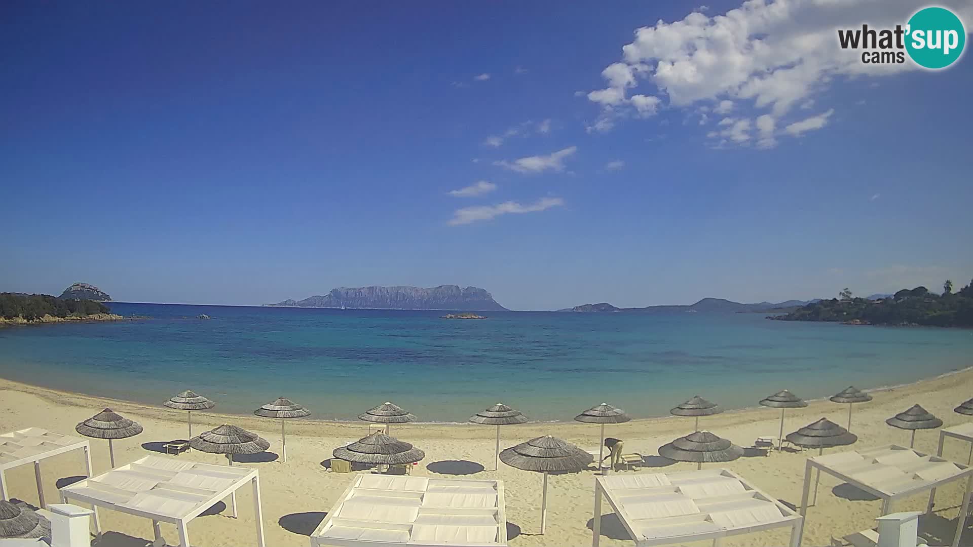 Cala Sassari Strand Live Webcam Golfo Aranci – Sardinien