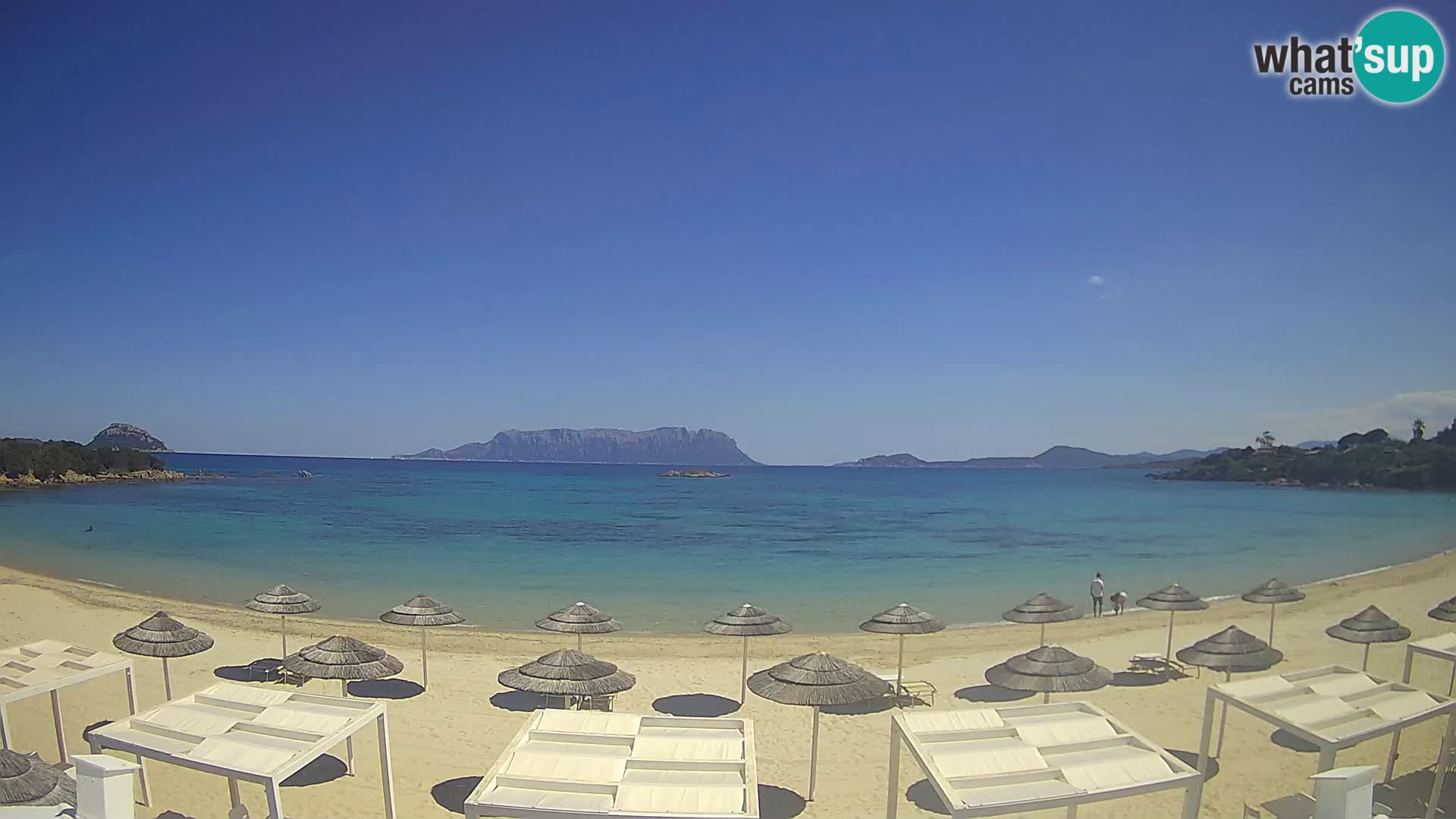 Live webcam spiaggia Cala Sassari beach – Golfo Aranci – Sardegna