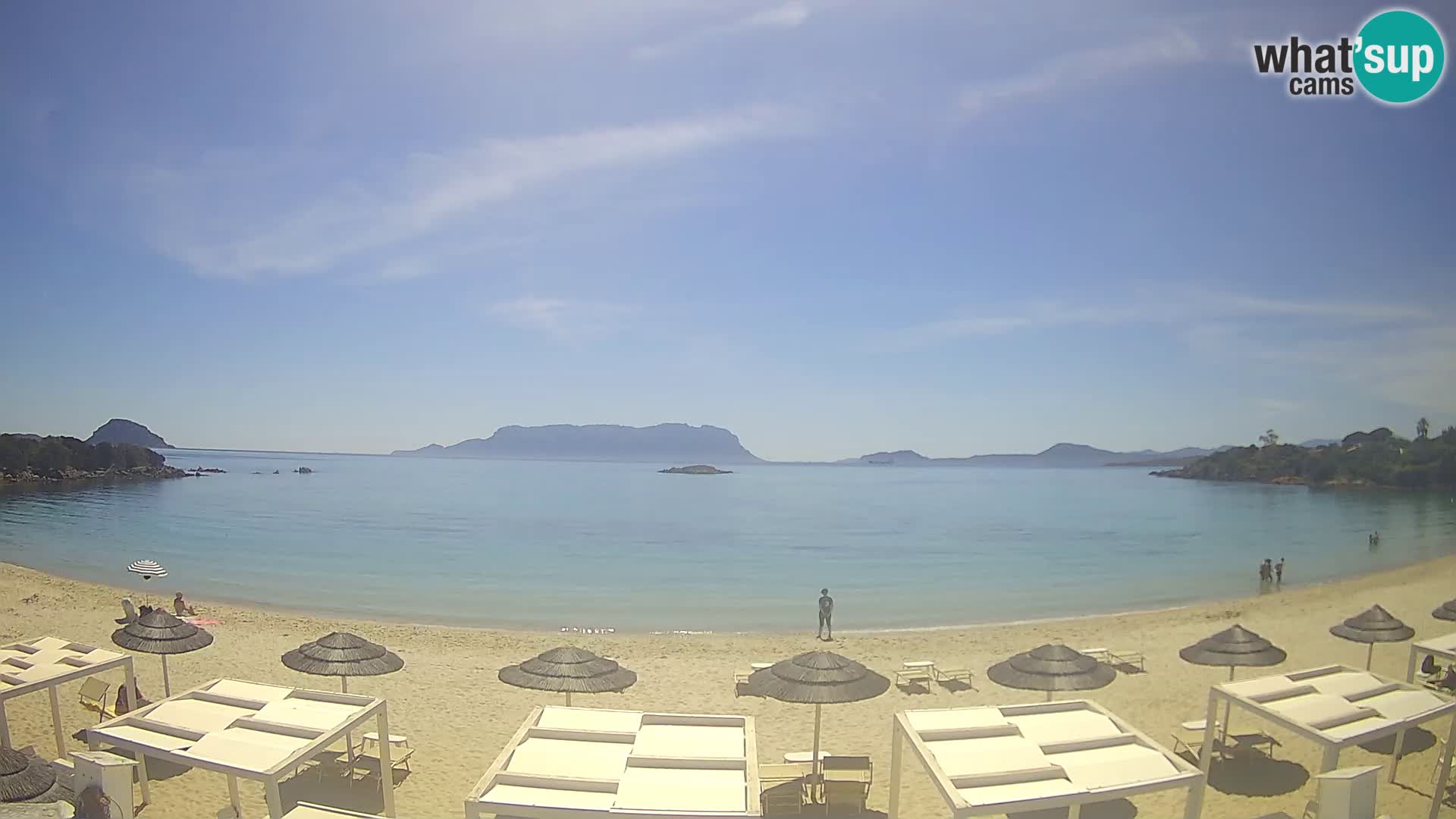 Live webcam spiaggia Cala Sassari beach – Golfo Aranci – Sardegna