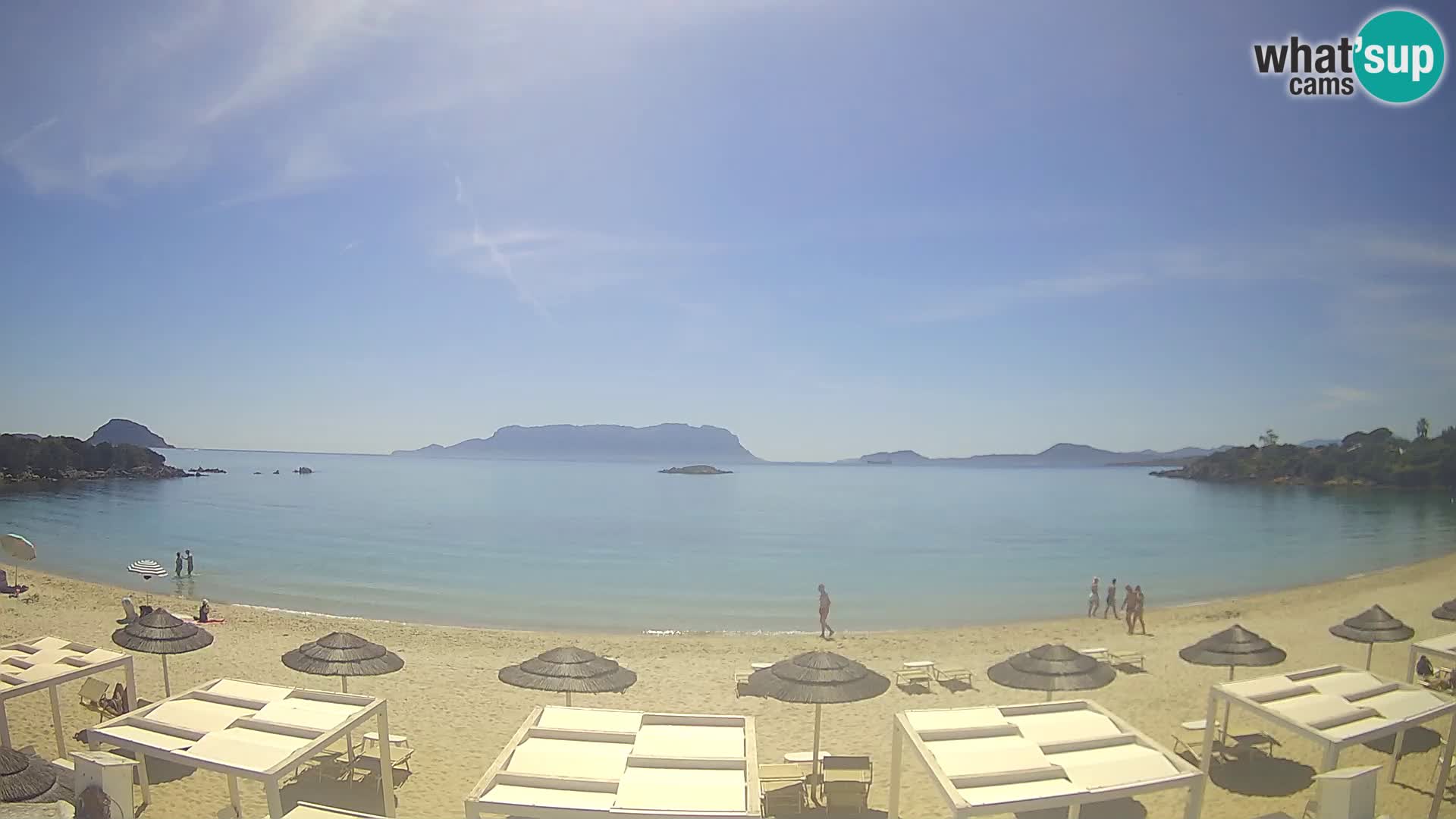 Live webcam spiaggia Cala Sassari beach – Golfo Aranci – Sardegna