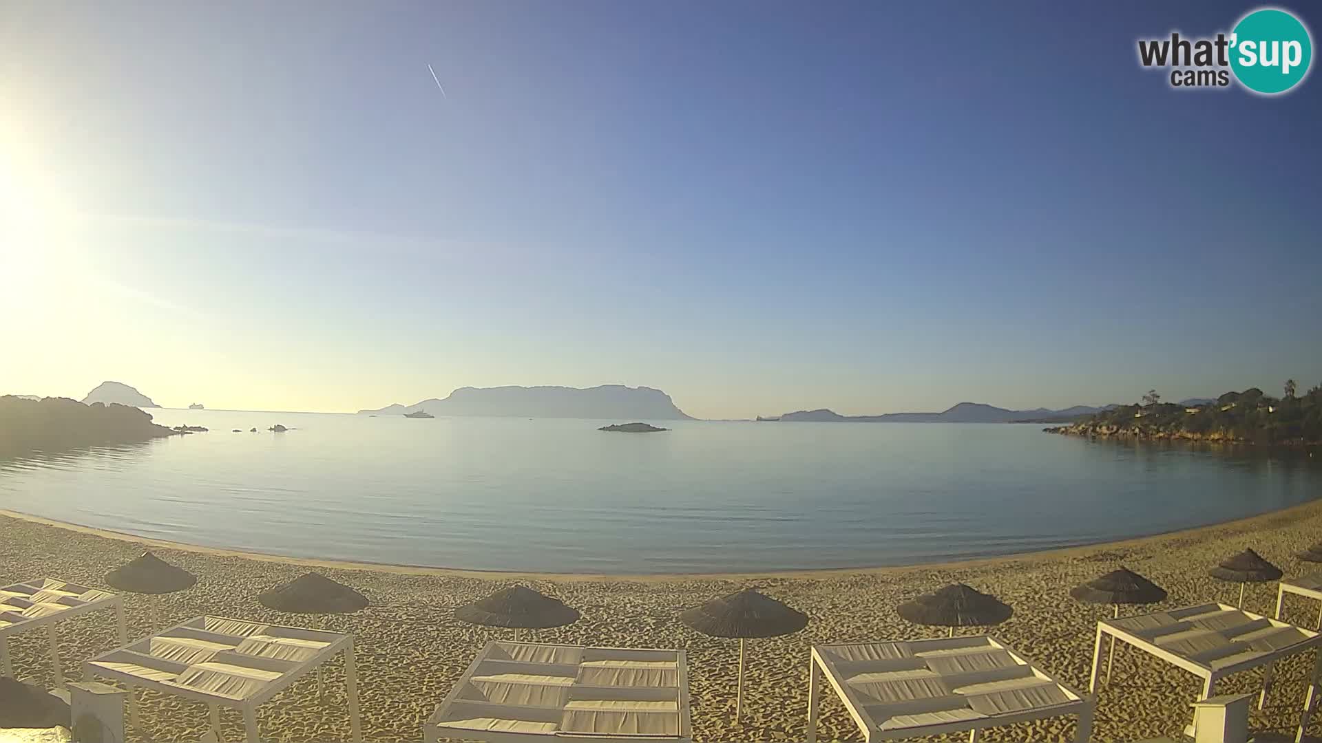 Cala Sassari Strand Live Webcam Golfo Aranci – Sardinien
