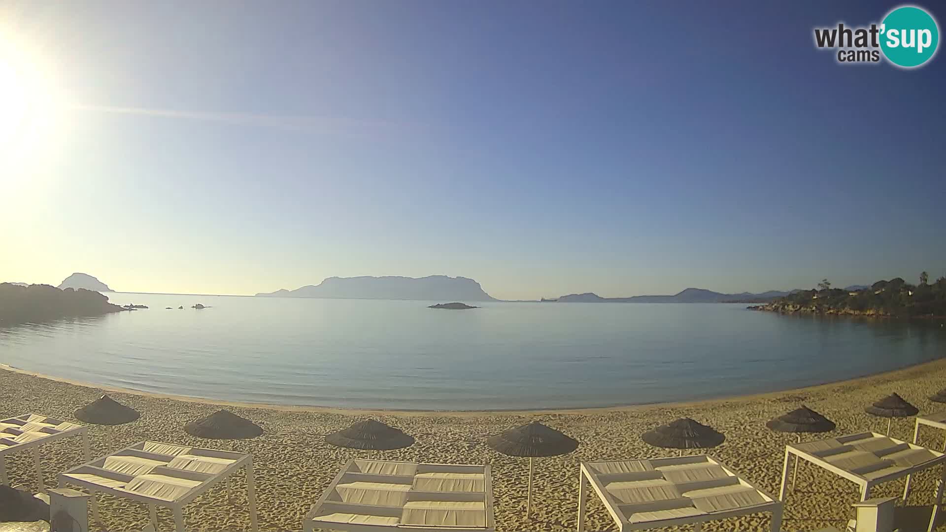 Live webcam spiaggia Cala Sassari beach – Golfo Aranci – Sardegna