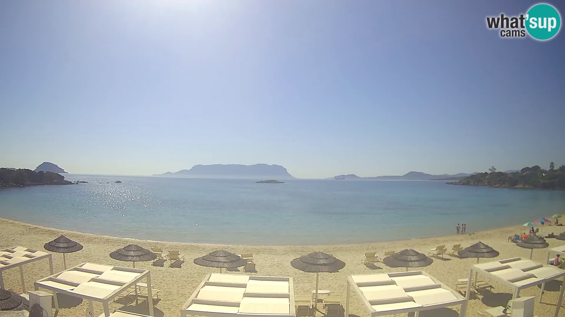 Live webcam spiaggia Cala Sassari beach – Golfo Aranci – Sardegna