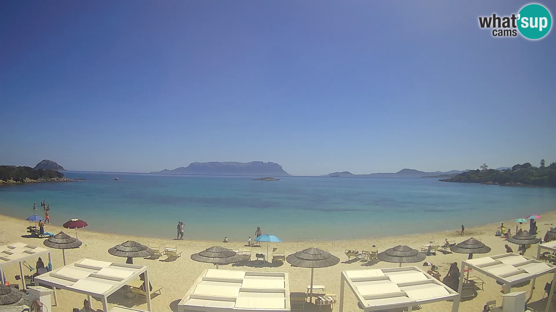 Cala Sassari Strand Live Webcam Golfo Aranci – Sardinien