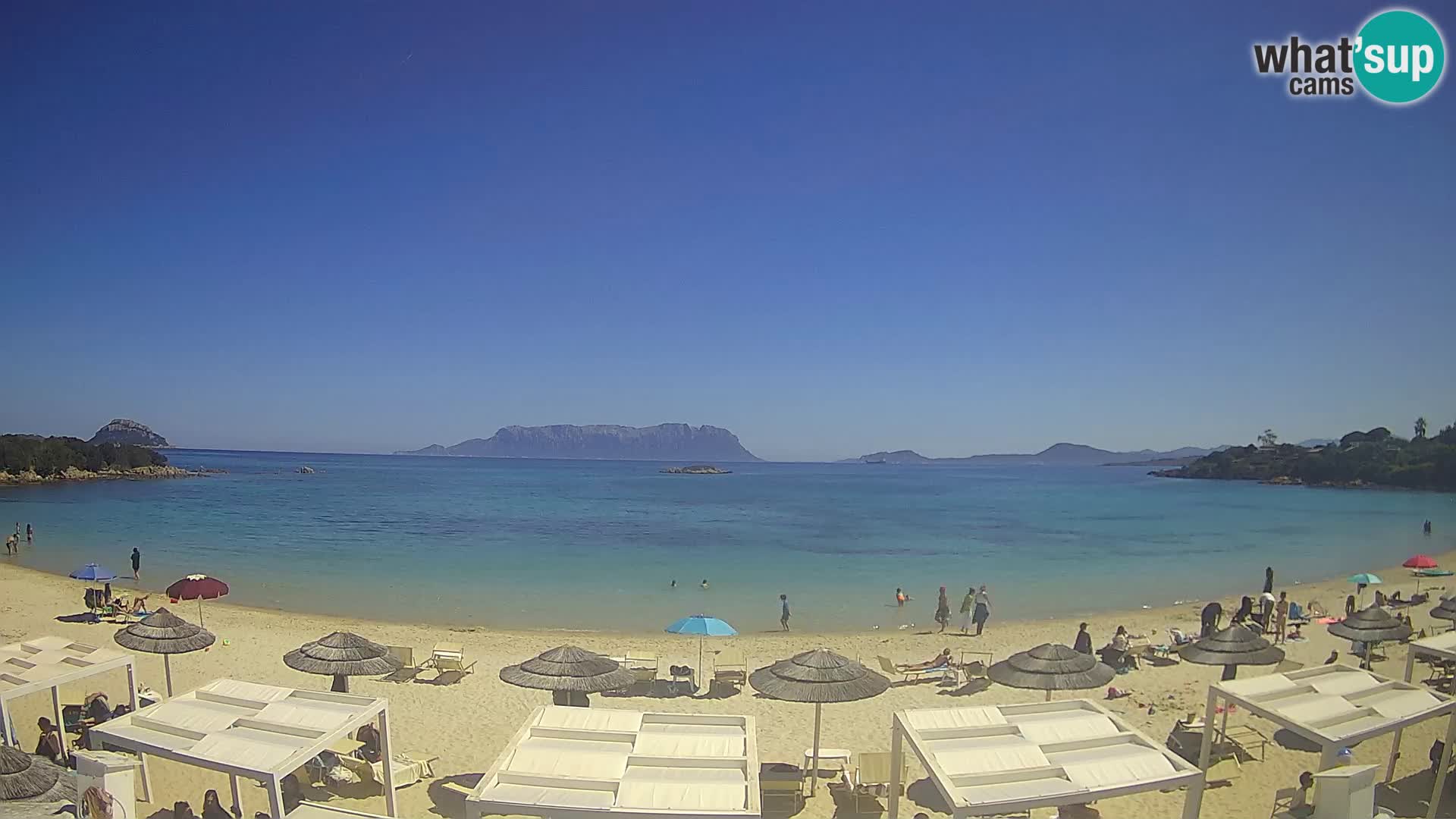 Live webcam spiaggia Cala Sassari beach – Golfo Aranci – Sardegna