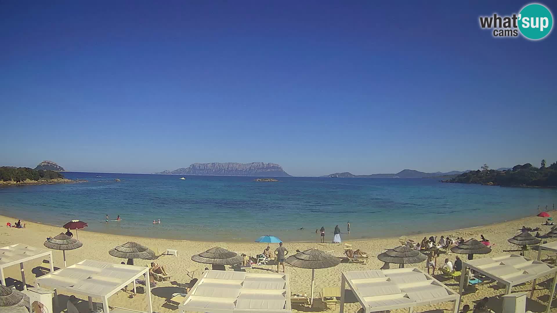 Live webcam spiaggia Cala Sassari beach – Golfo Aranci – Sardegna