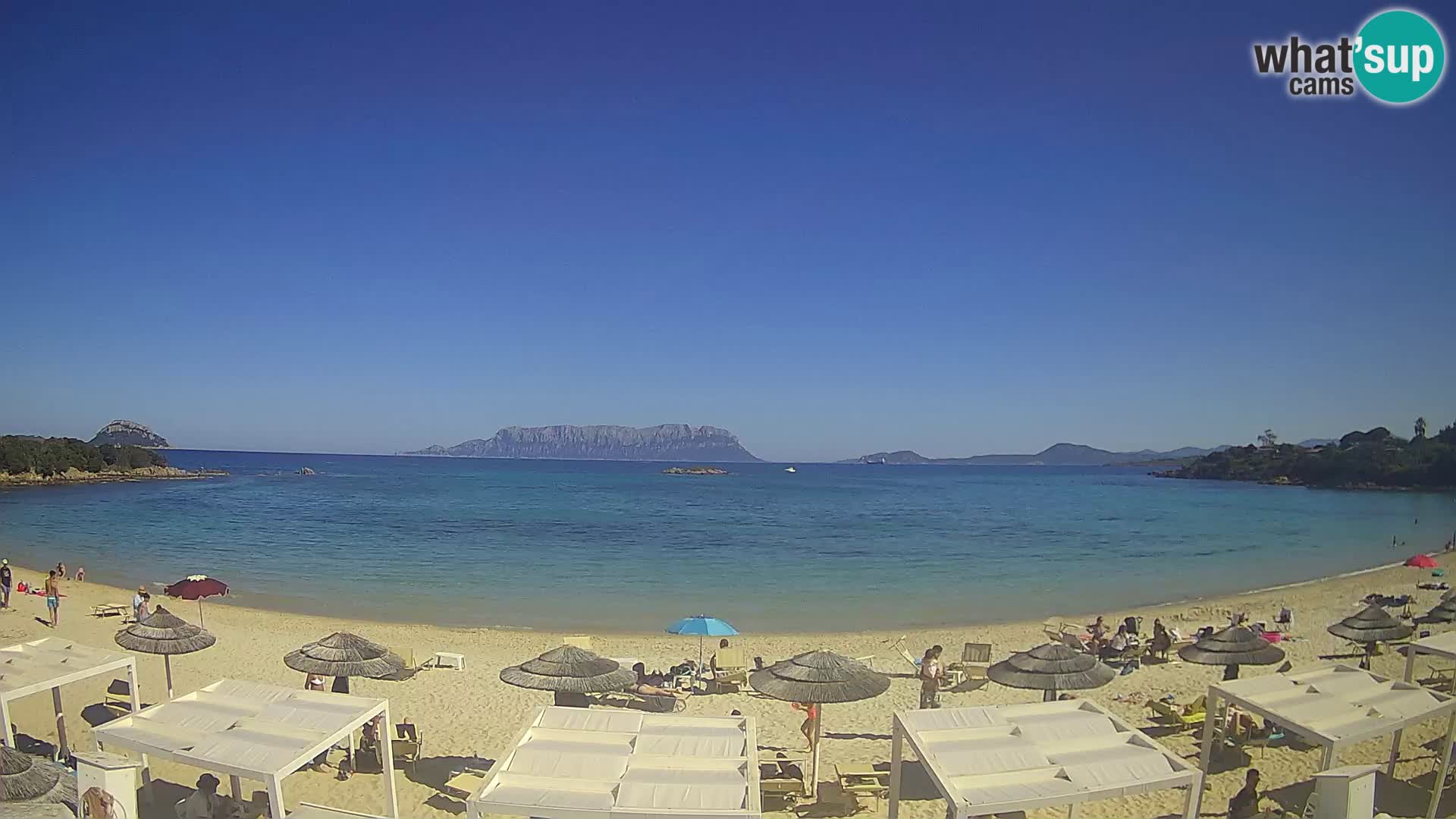 Live webcam spiaggia Cala Sassari beach – Golfo Aranci – Sardegna