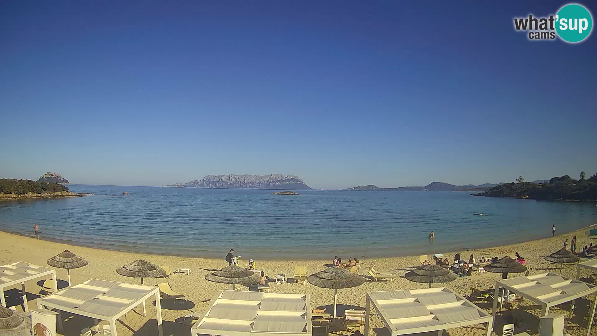 Live webcam spiaggia Cala Sassari beach – Golfo Aranci – Sardegna