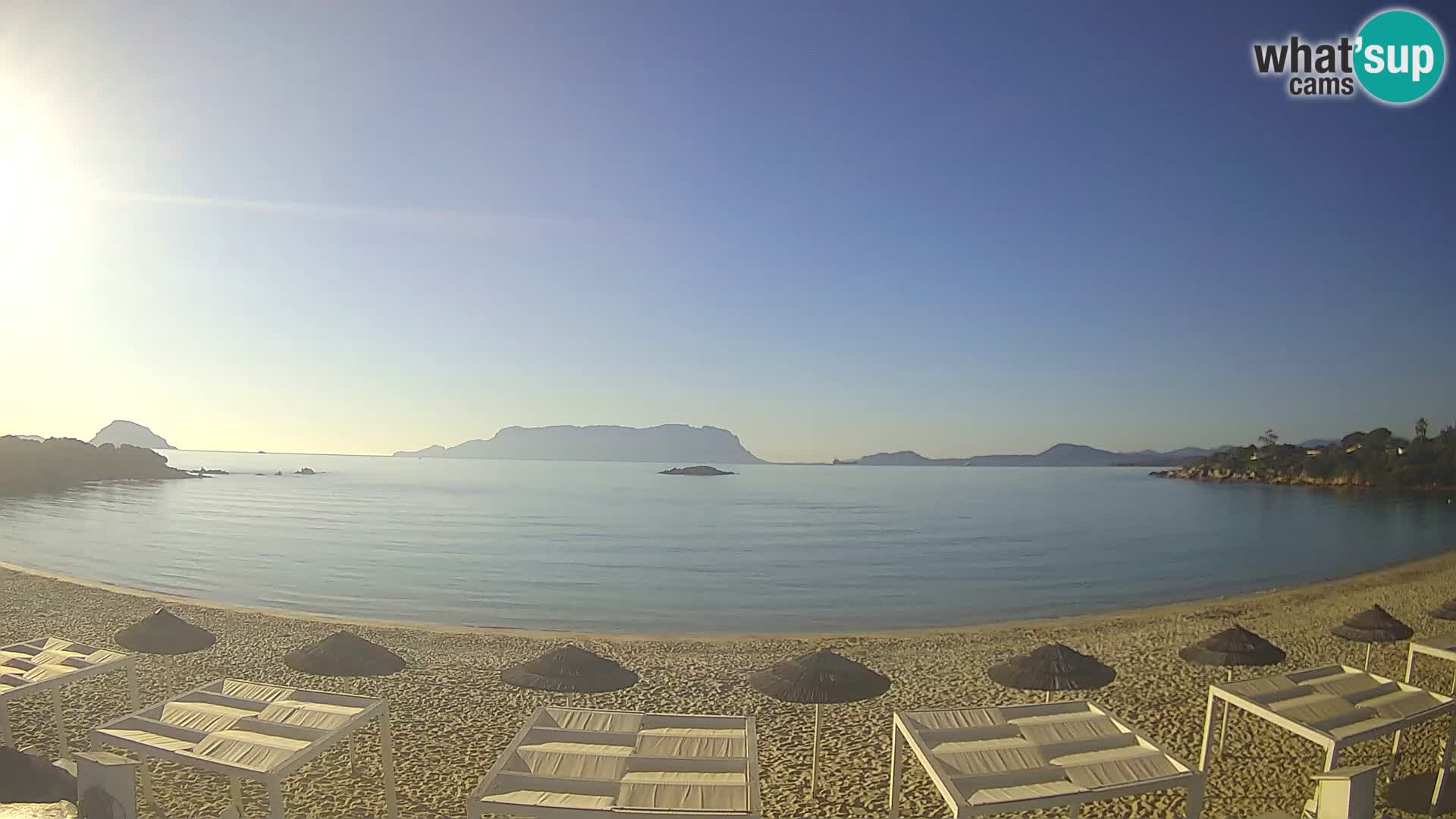 Live webcam spiaggia Cala Sassari beach – Golfo Aranci – Sardegna