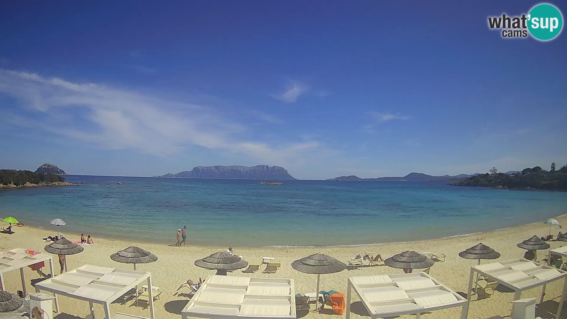 Cala Sassari Strand Live Webcam Golfo Aranci – Sardinien