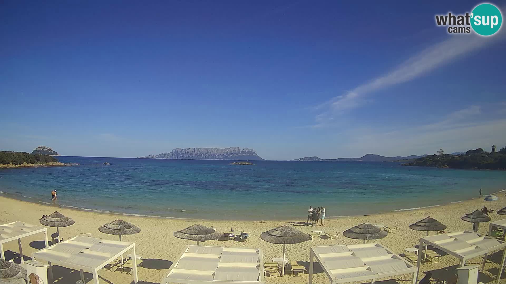 Live webcam spiaggia Cala Sassari beach – Golfo Aranci – Sardegna