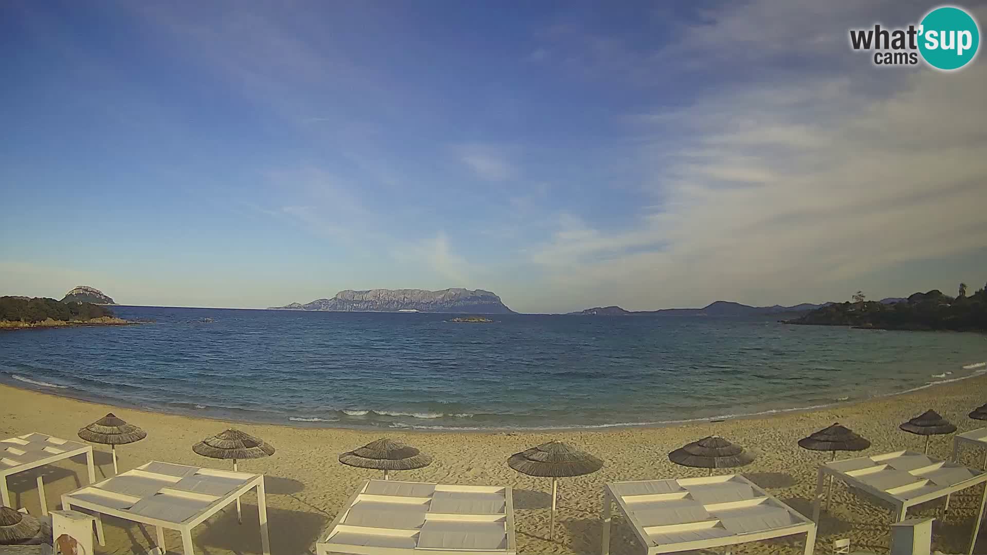 Cala Sassari Strand Live Webcam Golfo Aranci – Sardinien