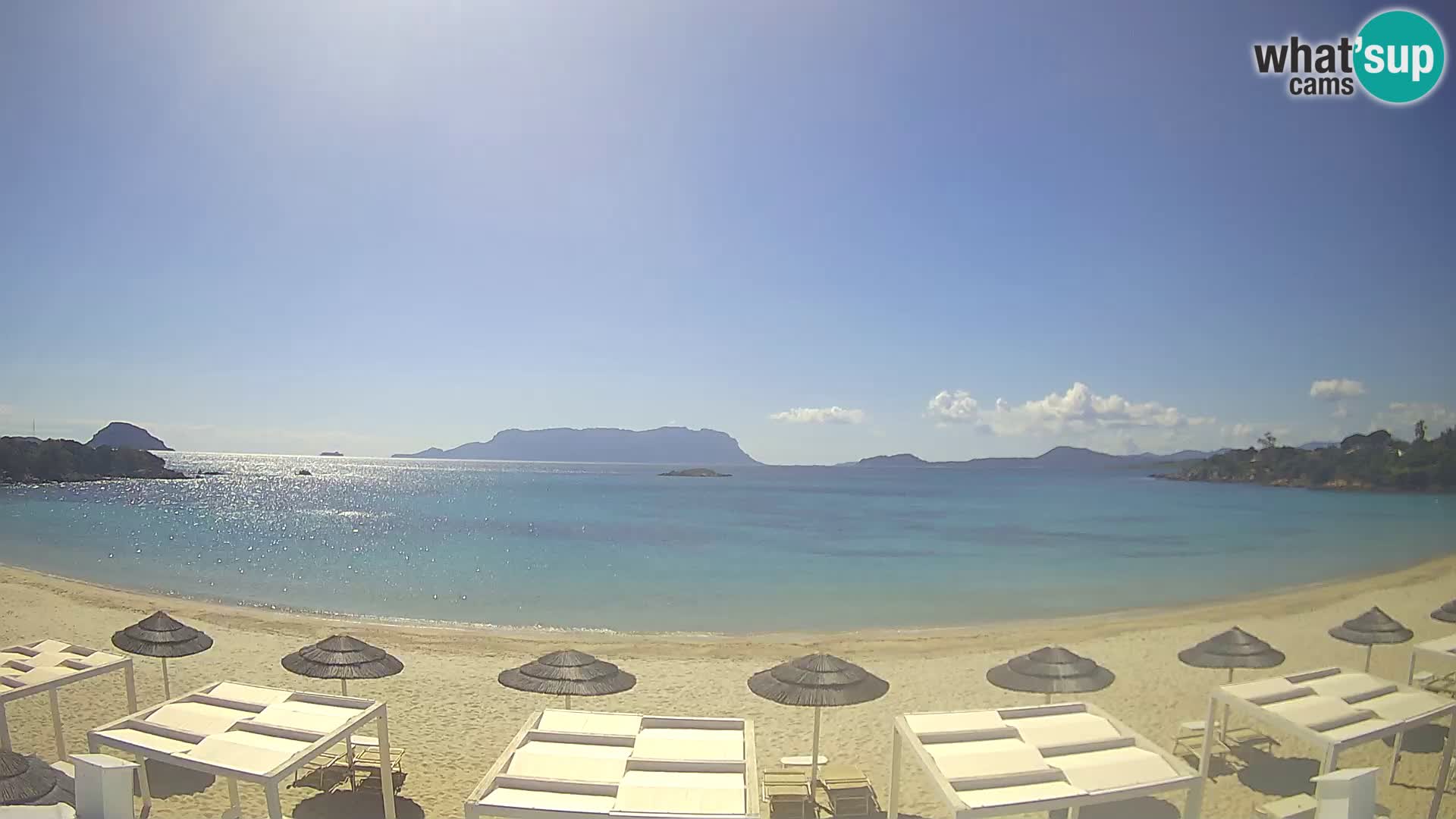 Live webcam spiaggia Cala Sassari beach – Golfo Aranci – Sardegna