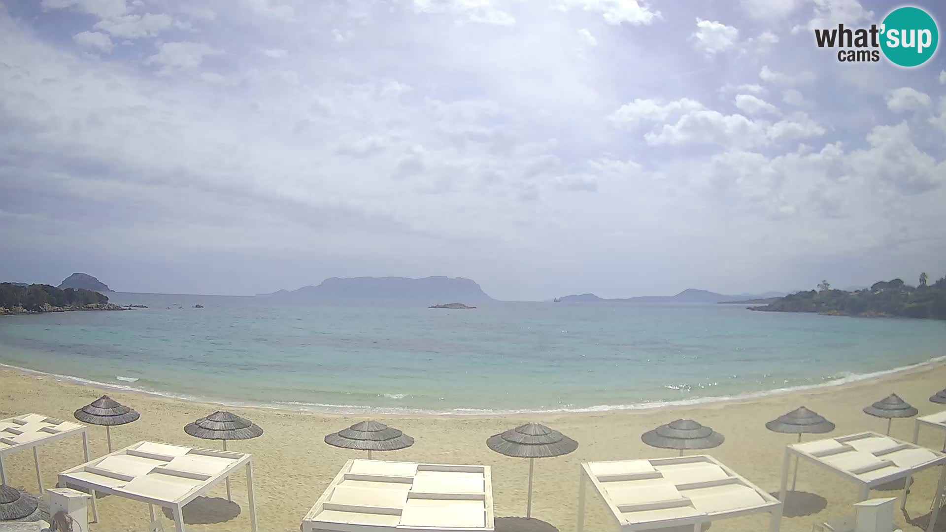 Cala Sassari Strand Live Webcam Golfo Aranci – Sardinien
