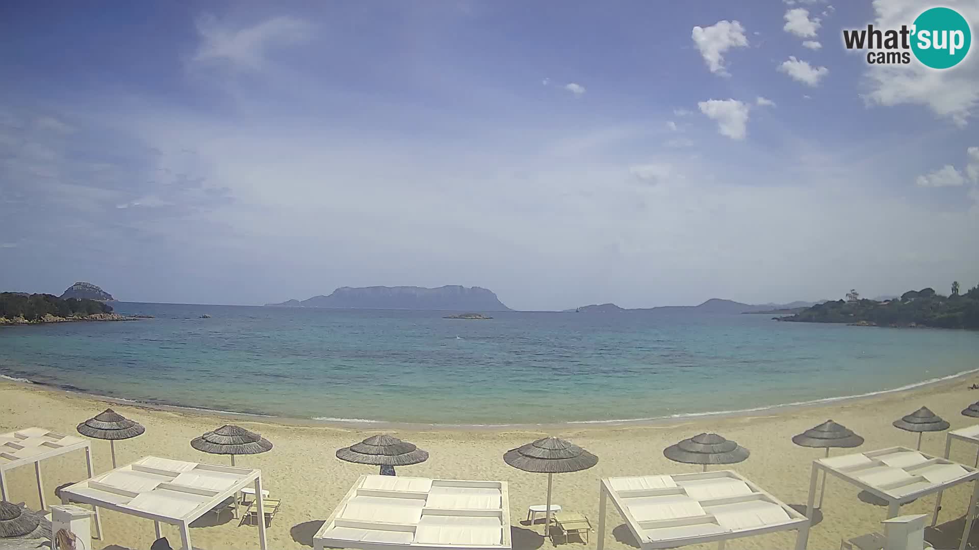 Live webcam spiaggia Cala Sassari beach – Golfo Aranci – Sardegna