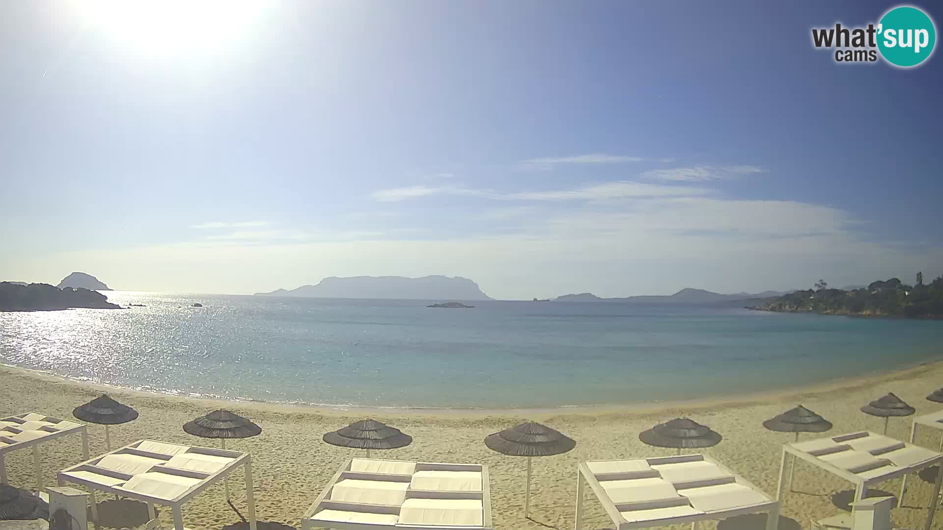 Cala Sassari Strand Live Webcam Golfo Aranci – Sardinien