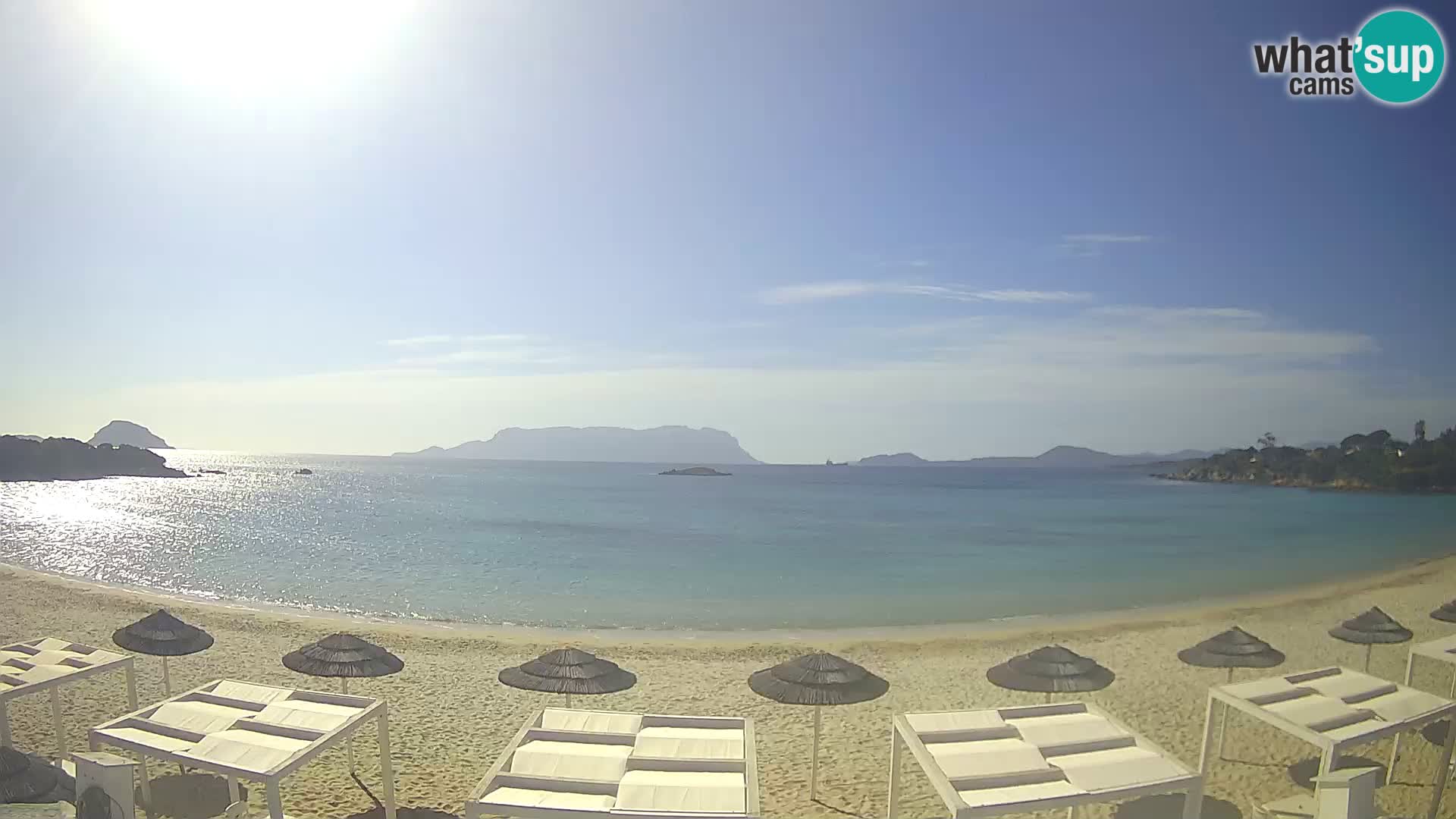 Live webcam spiaggia Cala Sassari beach – Golfo Aranci – Sardegna