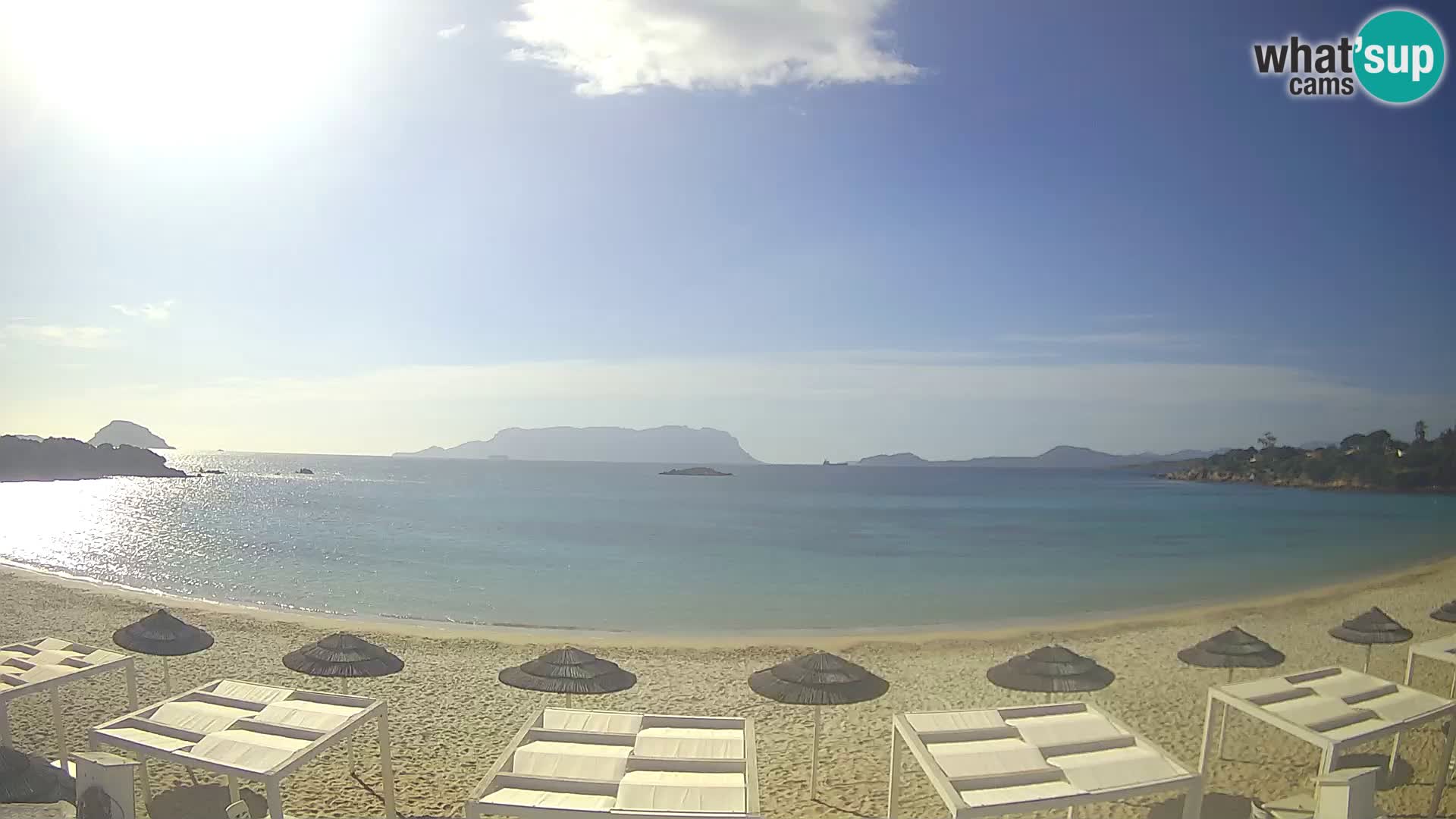 Live webcam spiaggia Cala Sassari beach – Golfo Aranci – Sardegna